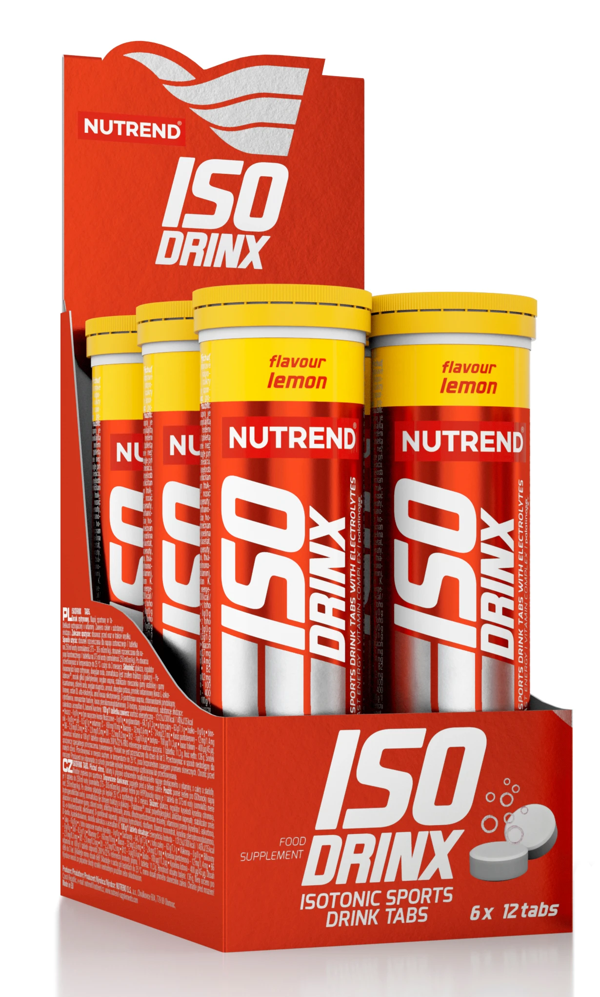 Isodrinx Tabs, tuba, 12 tablet citron