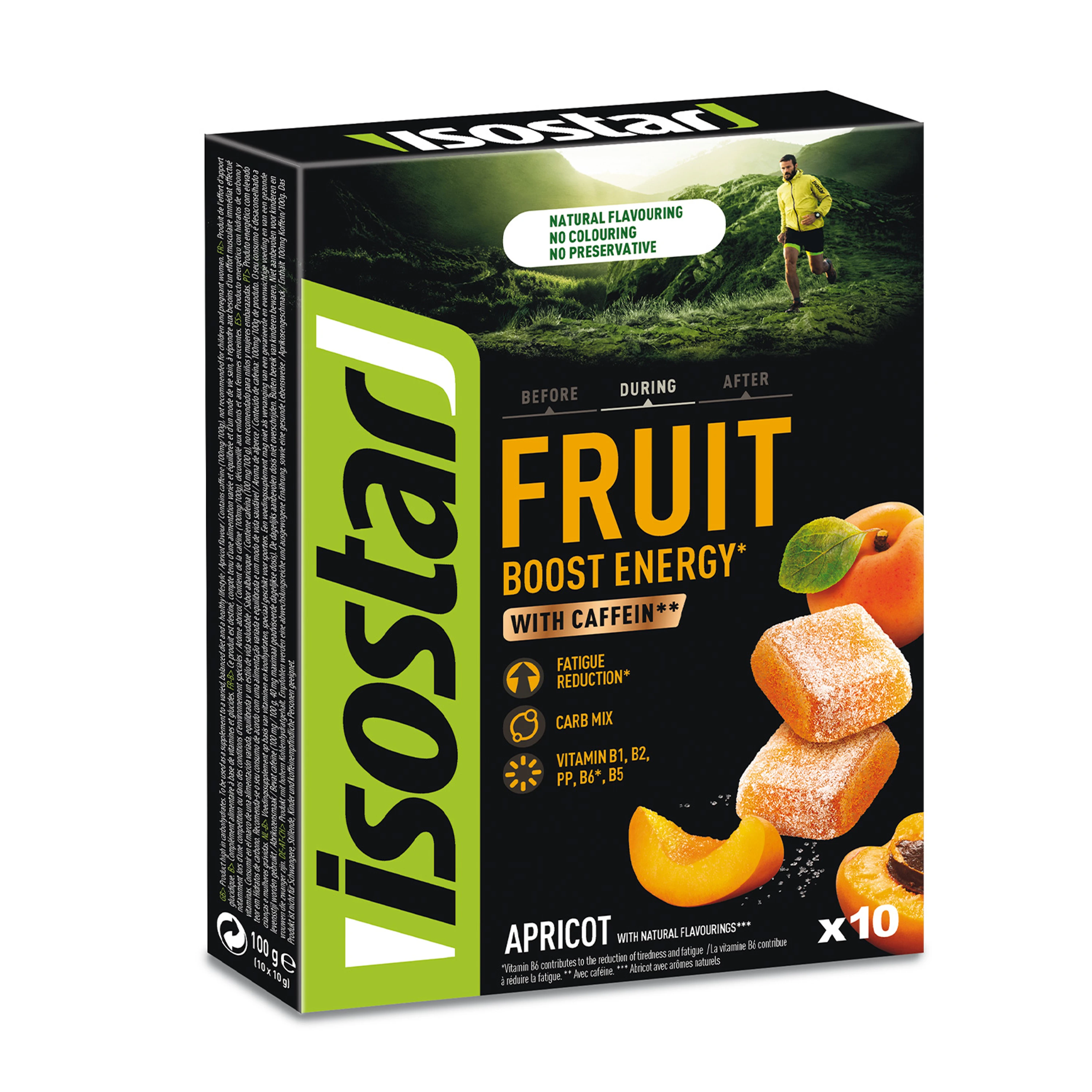 ISOSTAR ENERGY FRUIT BOOST želé 10x10g meruňka