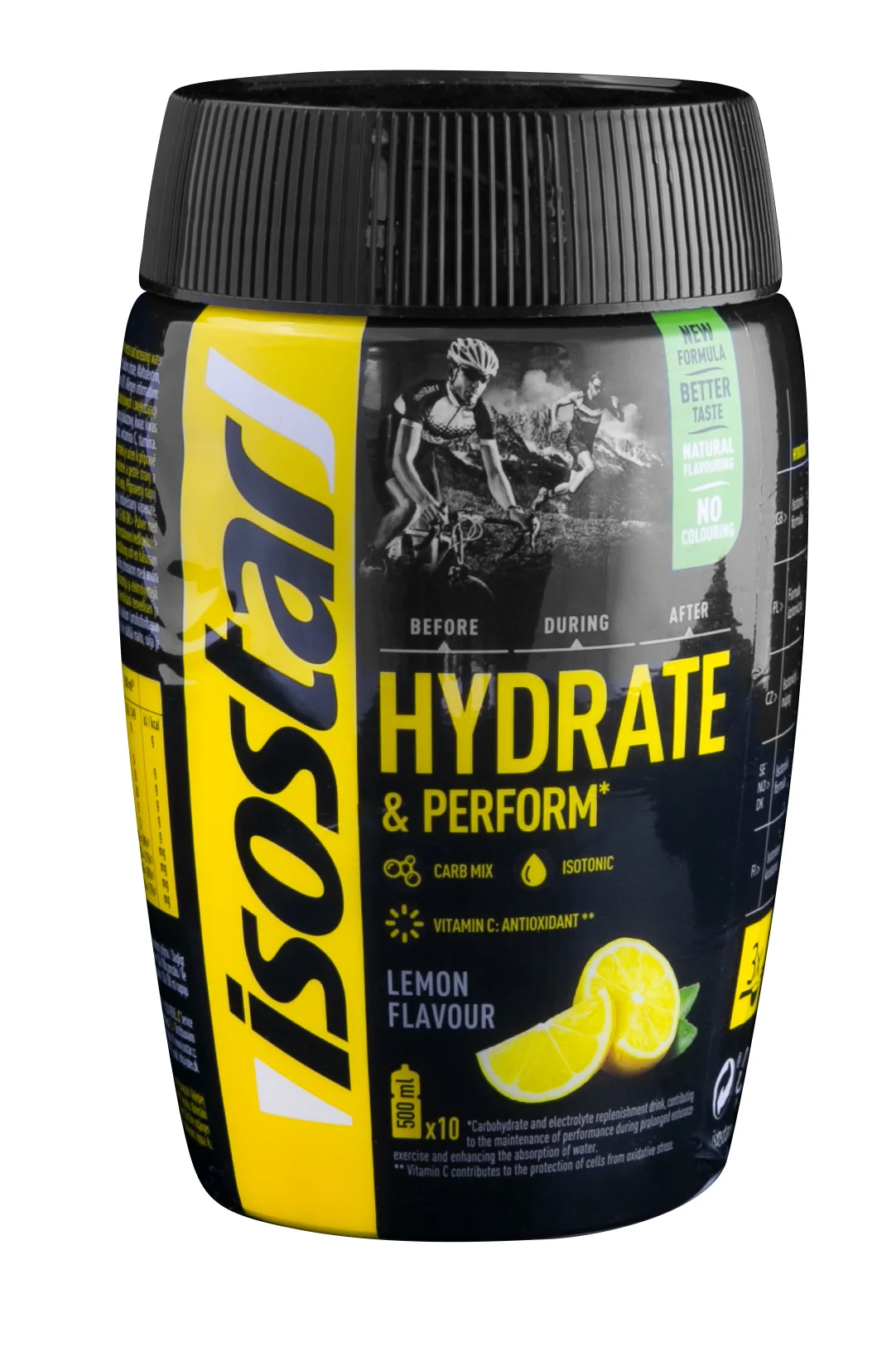ISOSTAR Hydrate and Perform, dóza, 400 g citron
