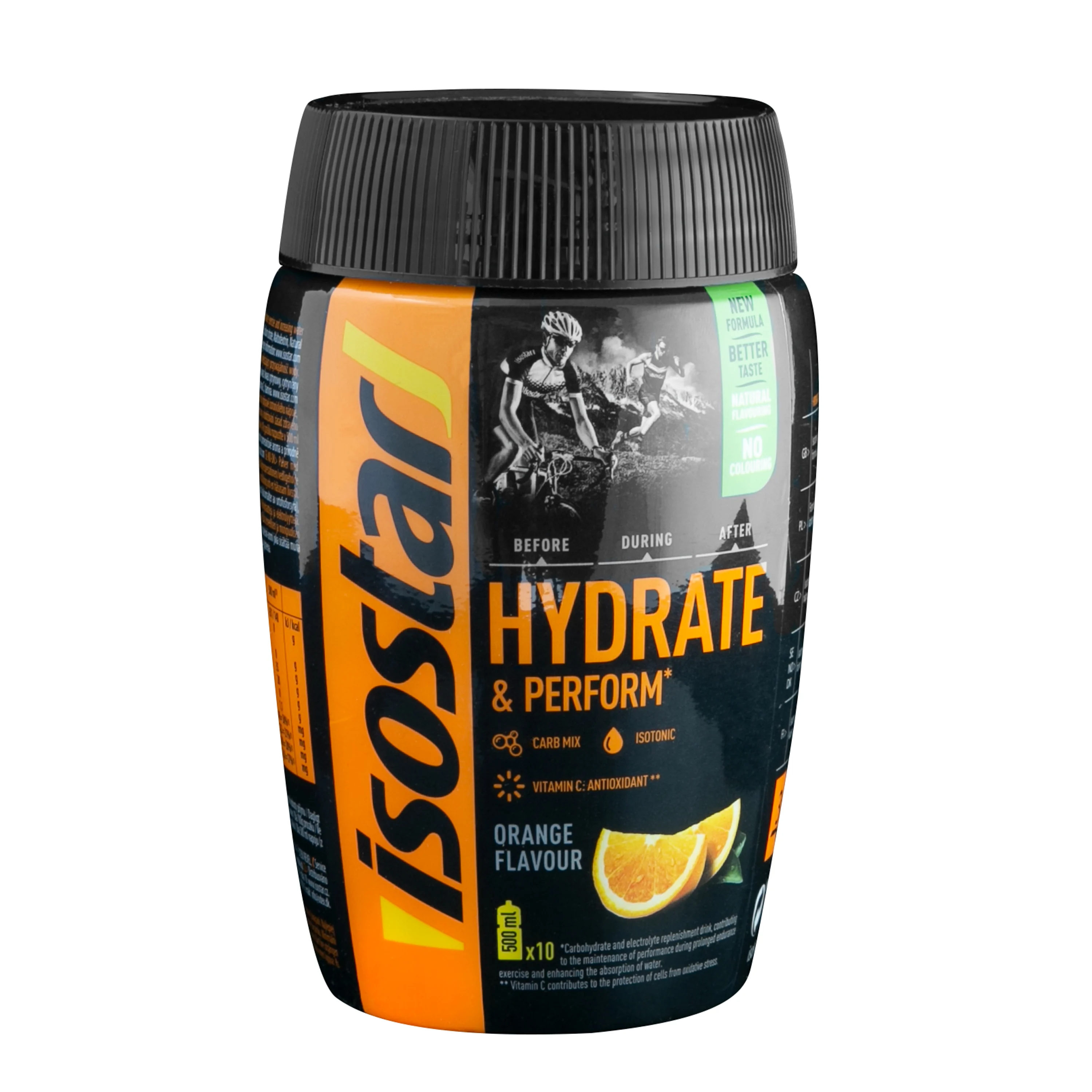 ISOSTAR prášek Hydrate and Perform, 400 g,pomeranč