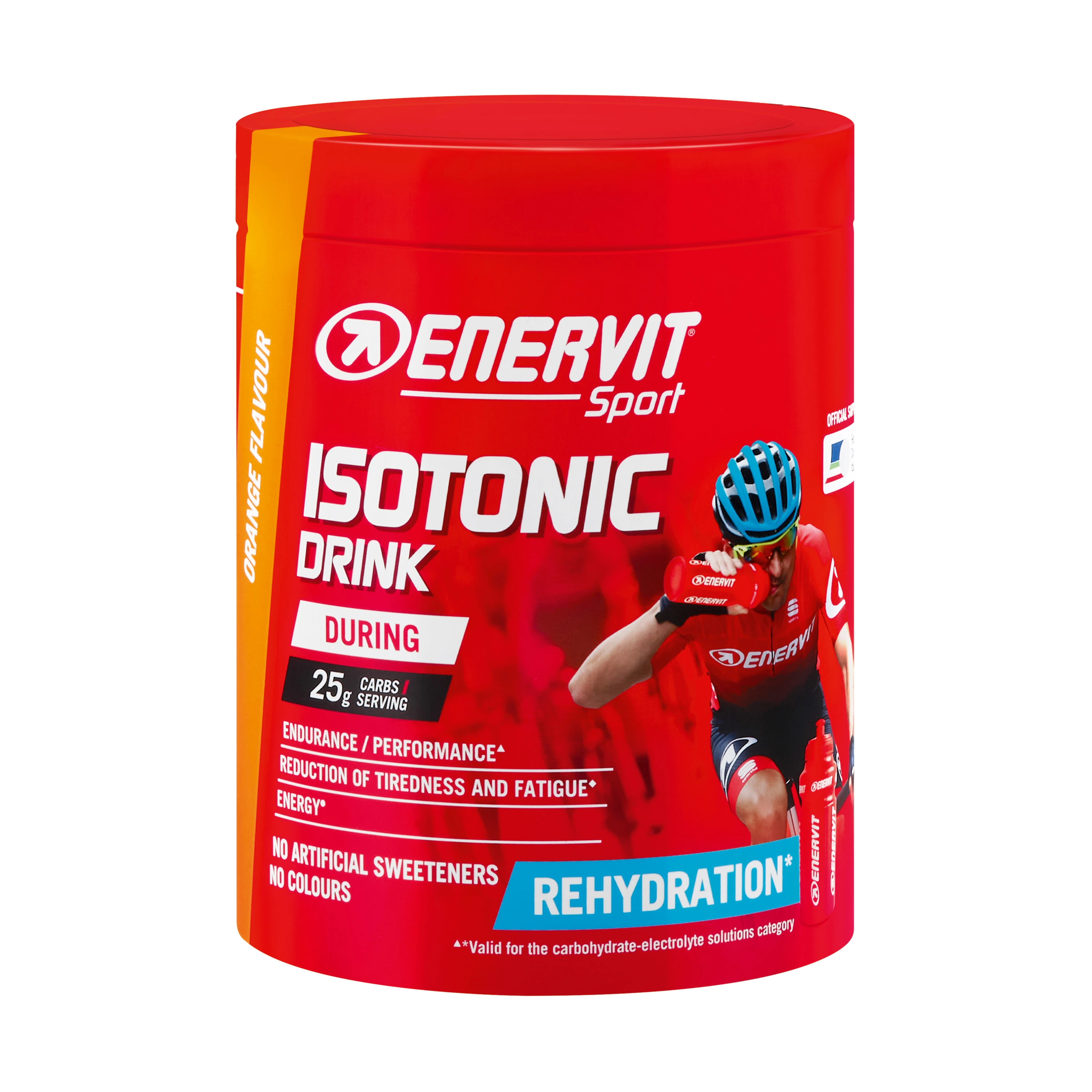 ENERVIT Isotonic Drink, dóza, 420 g pomeranč