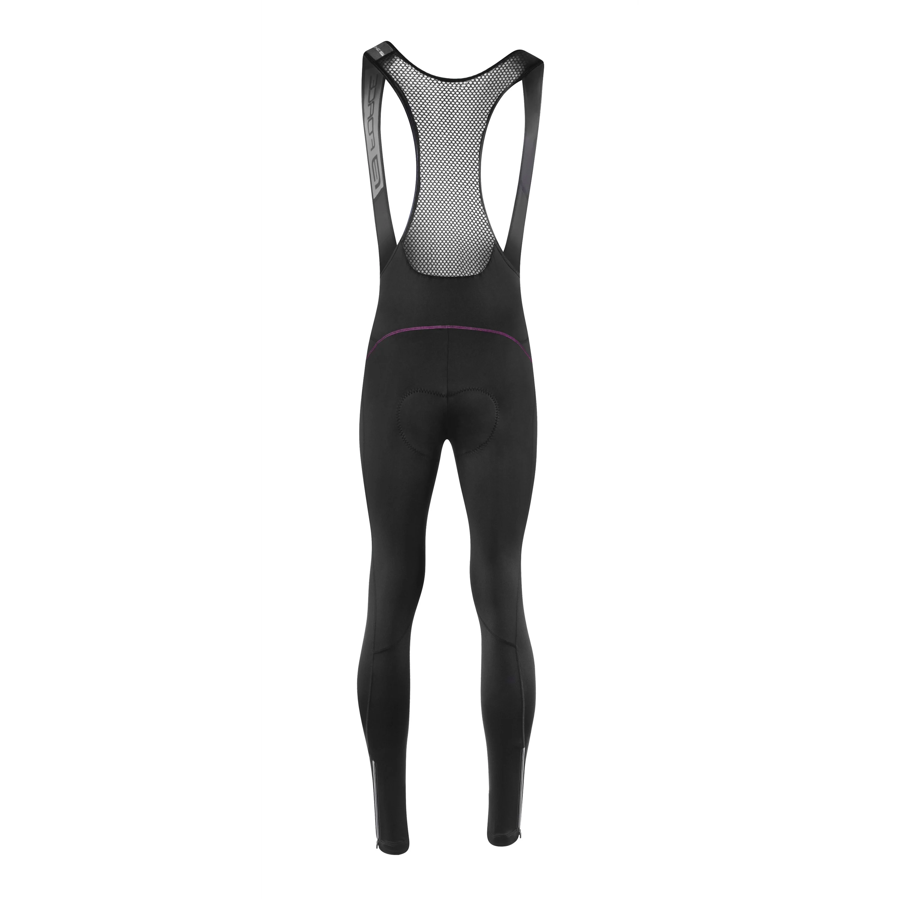 kalhoty F REFLEX LINE LADY s vložkou,črn-růžov S