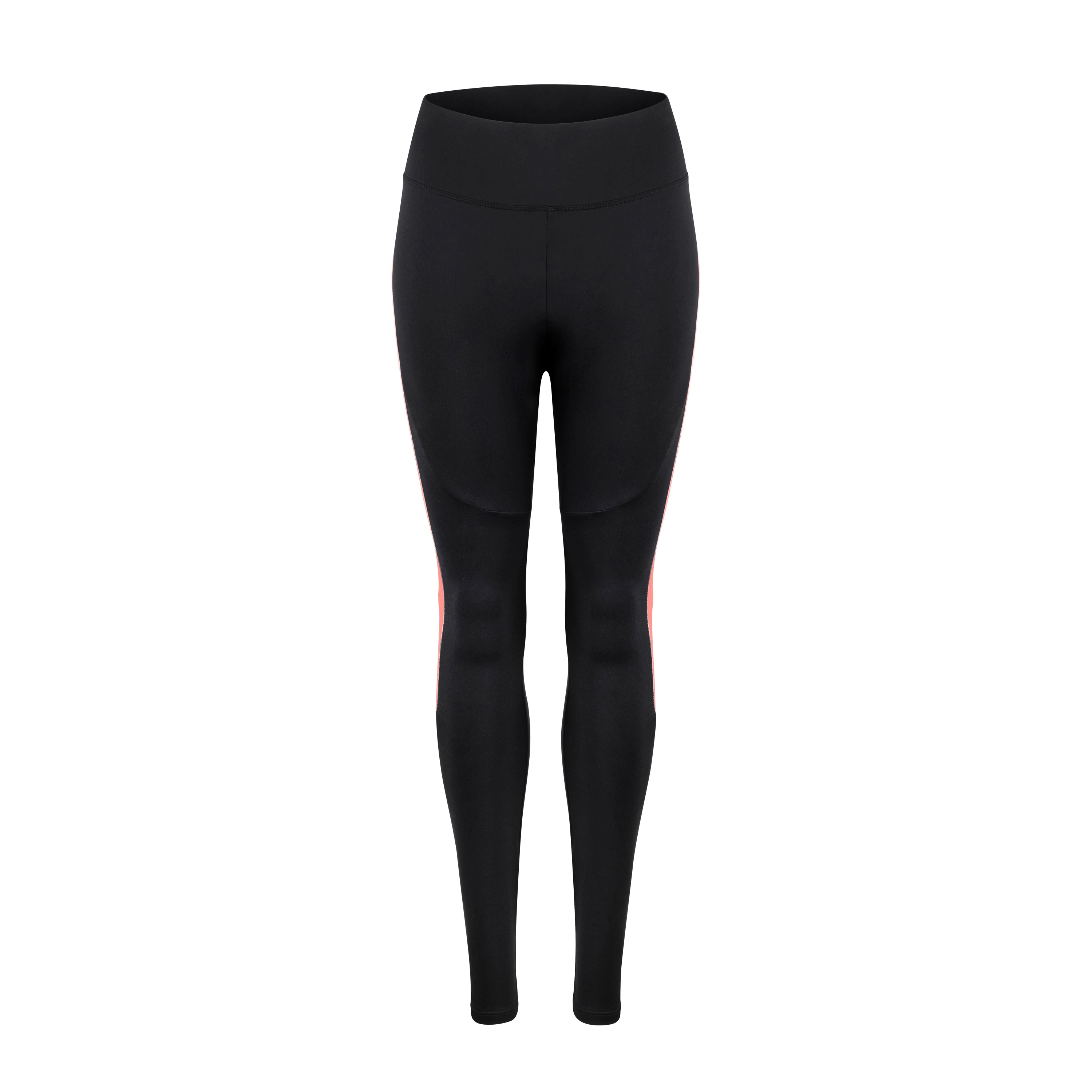 kalhoty F RIDGE LADY do pasu bez vl, črn-meruň XS