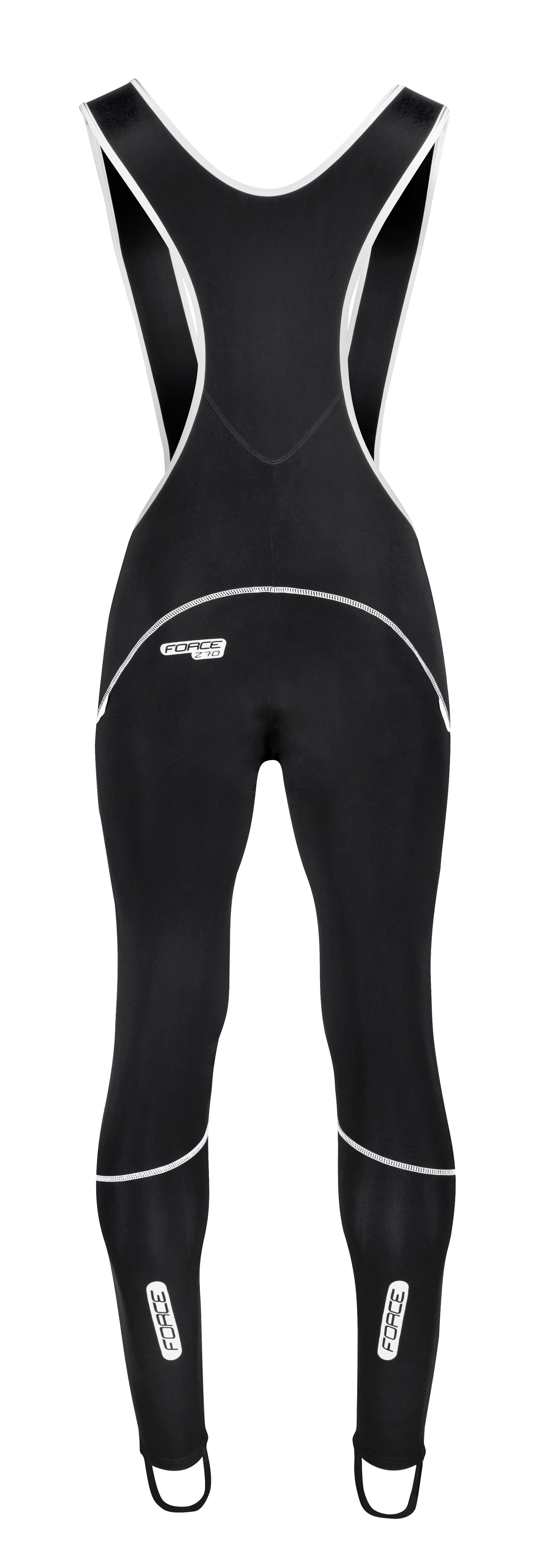 kalhoty F Z70 SOFTSHELL se šráky bez vložky, črn