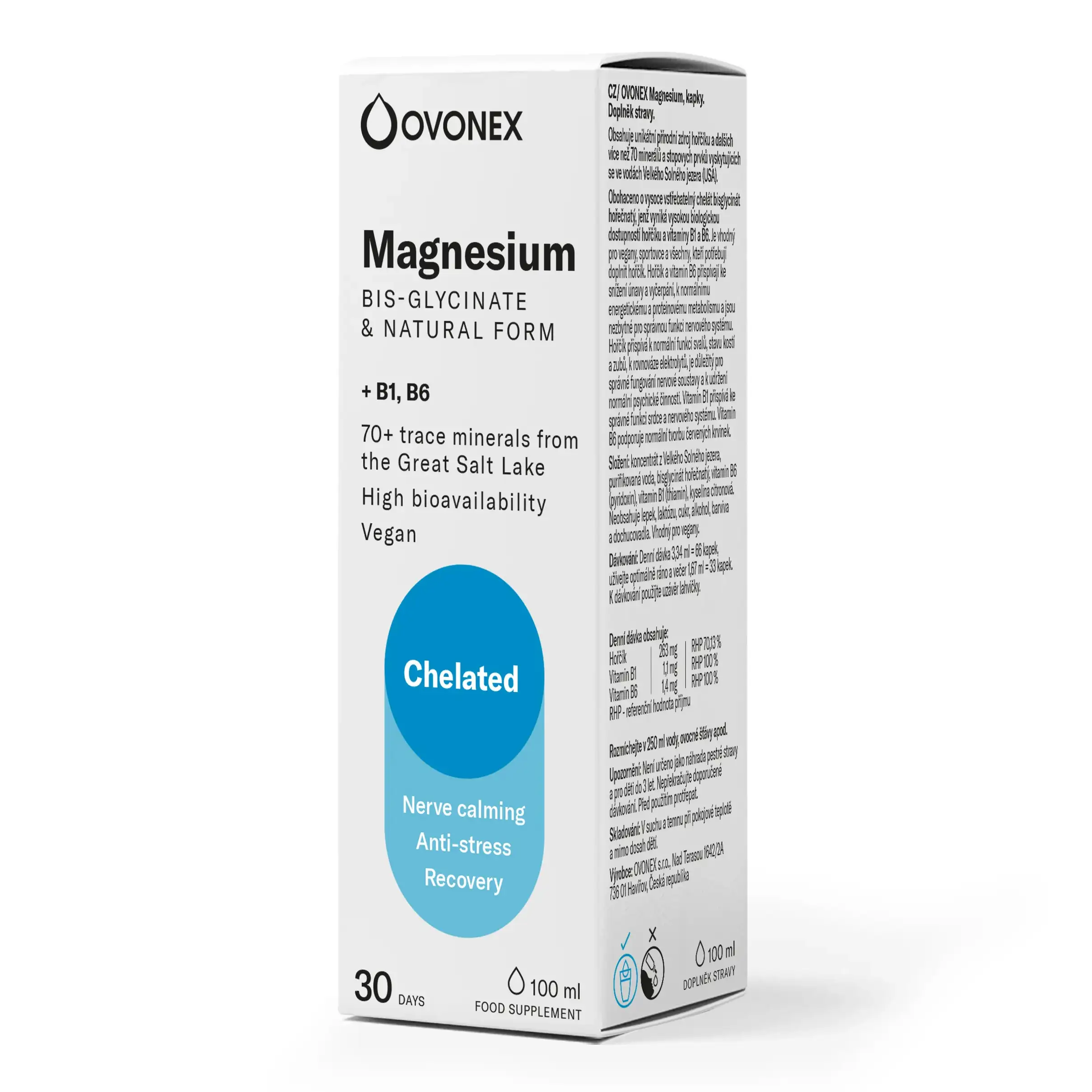 kapky OVONEX Magnesium 100 ml