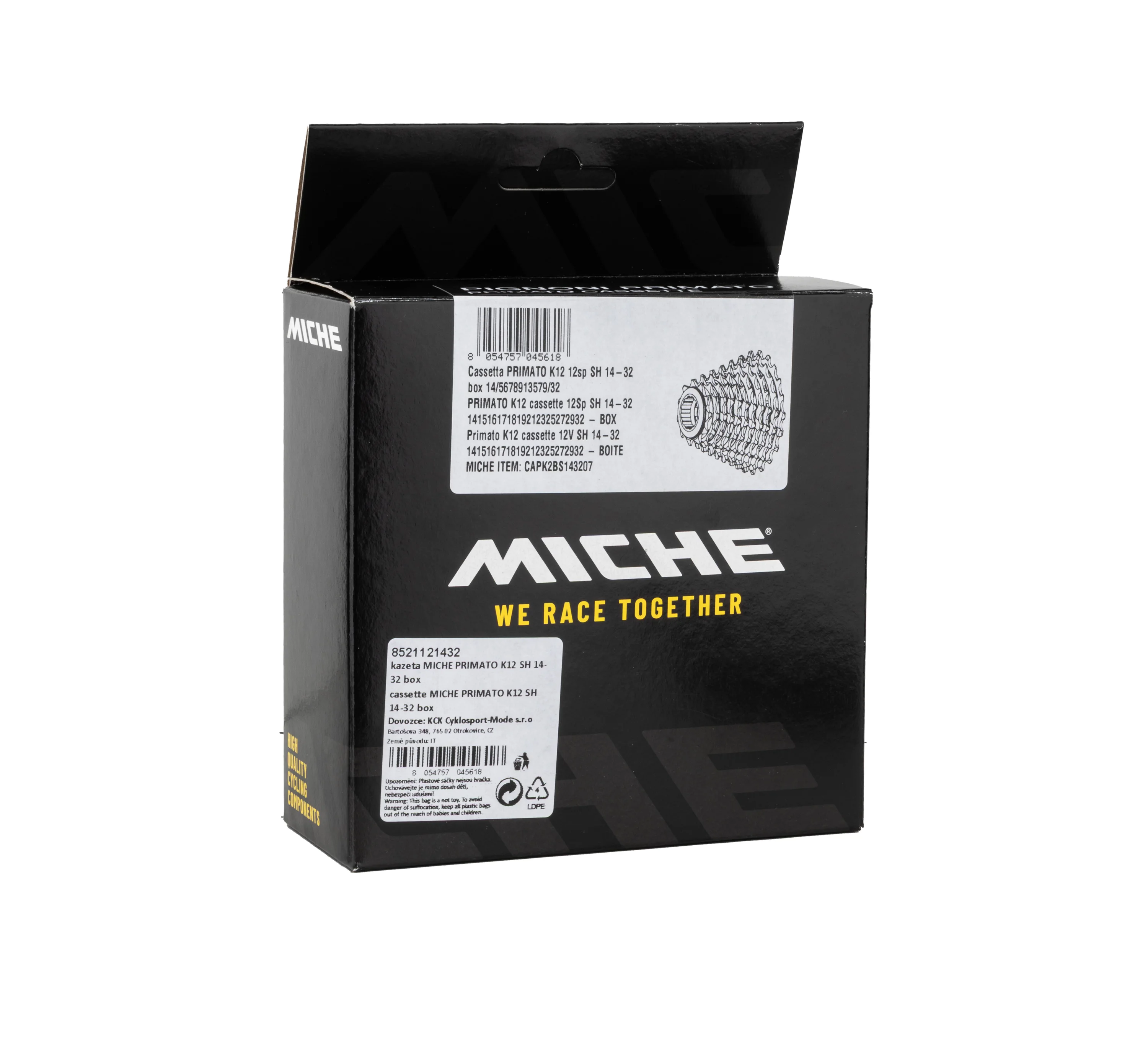 kazeta MICHE PRIMATO K12 14-32 SH