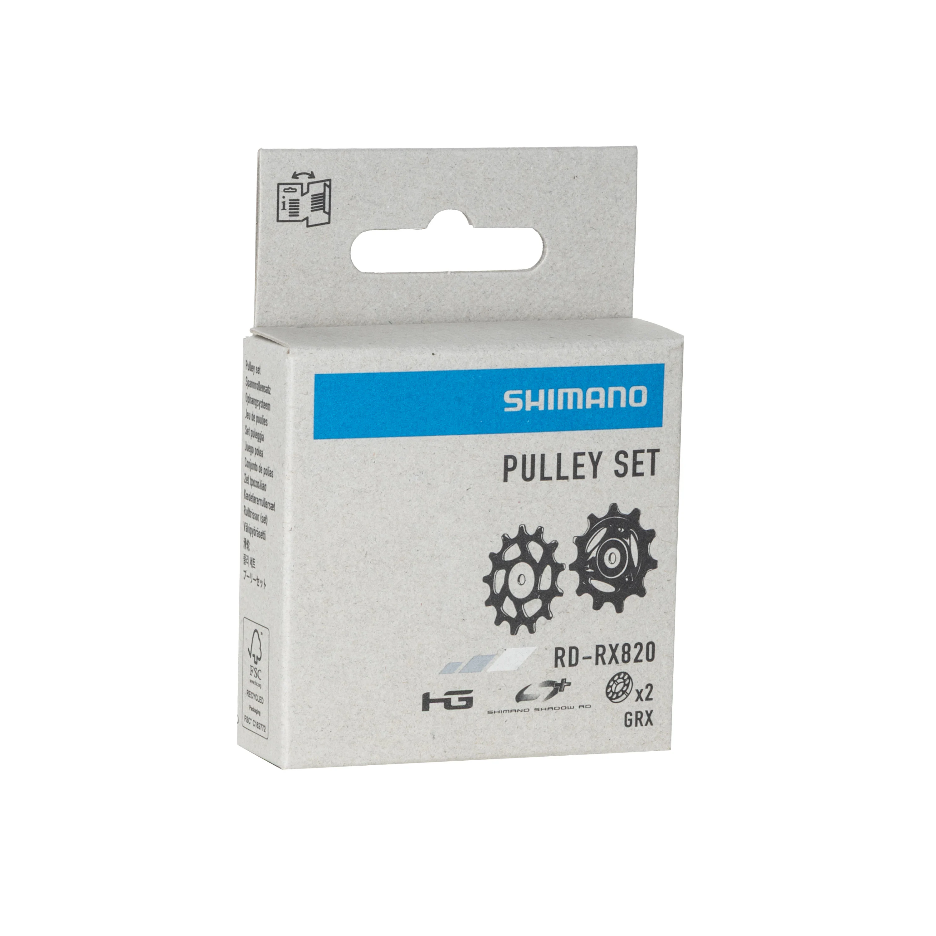 kladky SH horní+spodní GRX RDRX820 -12sp - 11z+13z