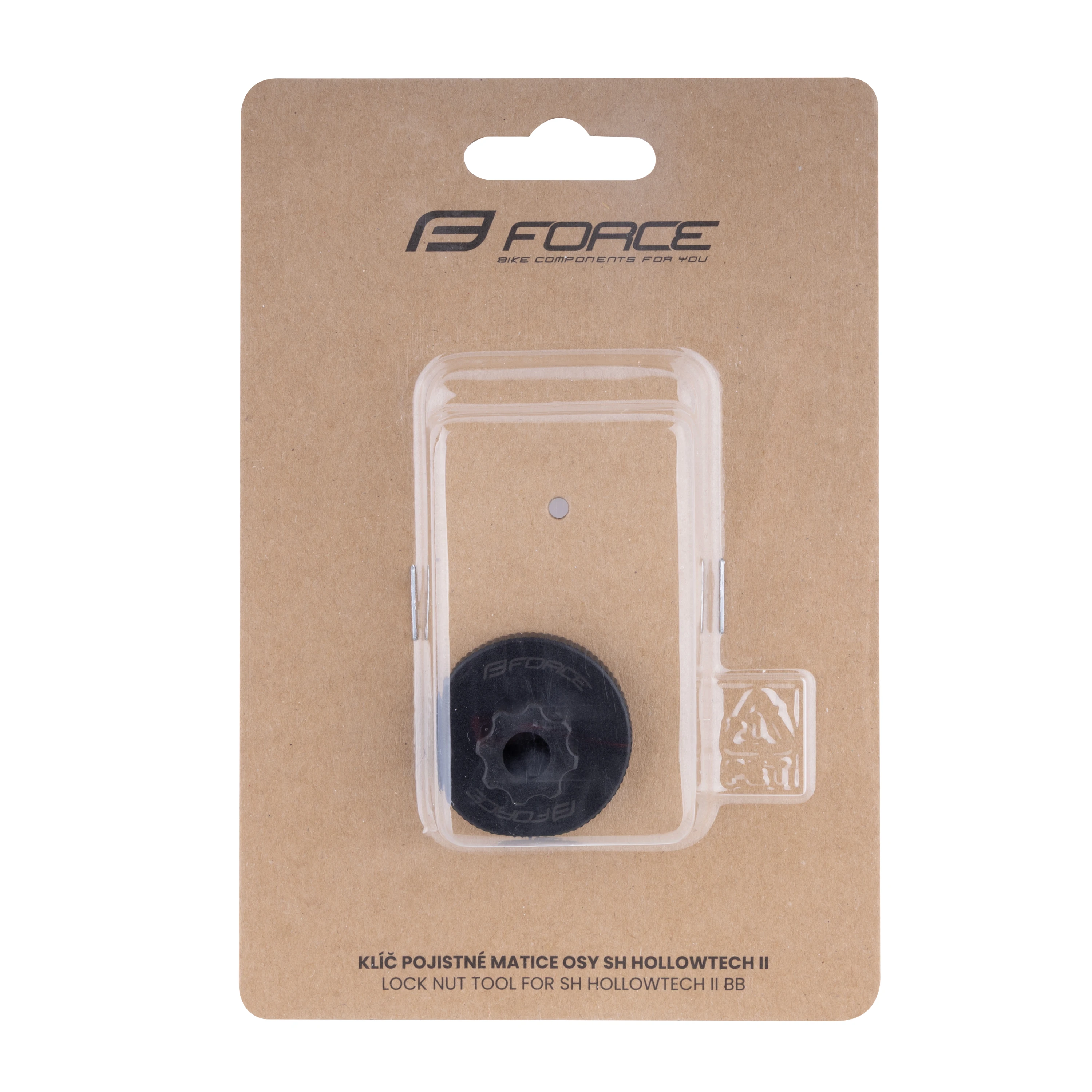 klíč FORCE poj. matice osy SH Hollowtech II, plast