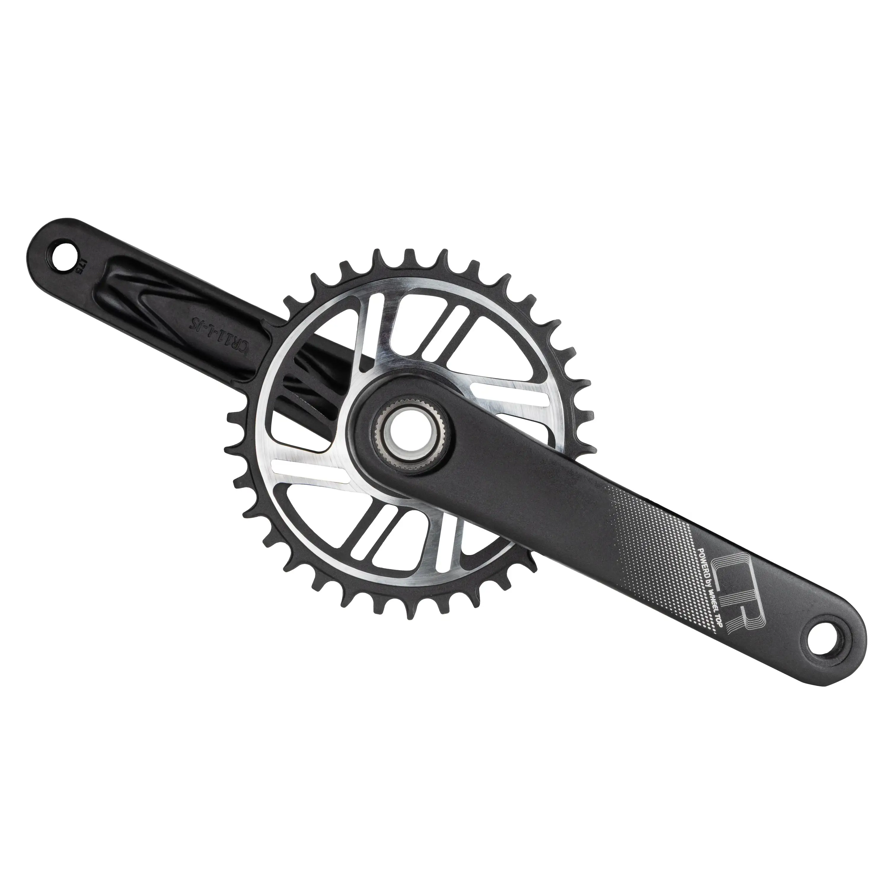 kliky CR11 BOOST Al 34z s osou 175mm, černé