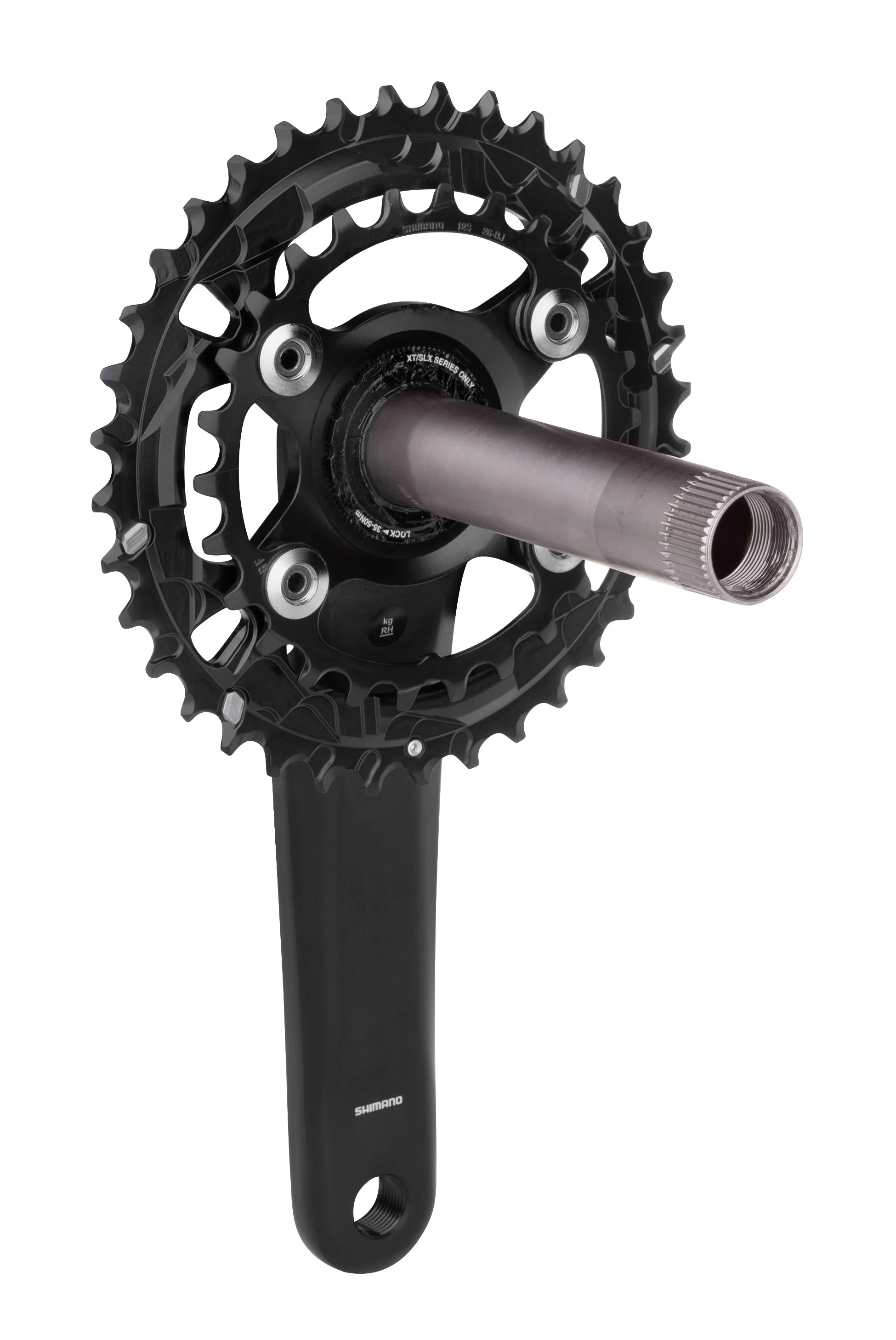 kliky MTB FCMT210 36/22 černé 175 integrovaná osa