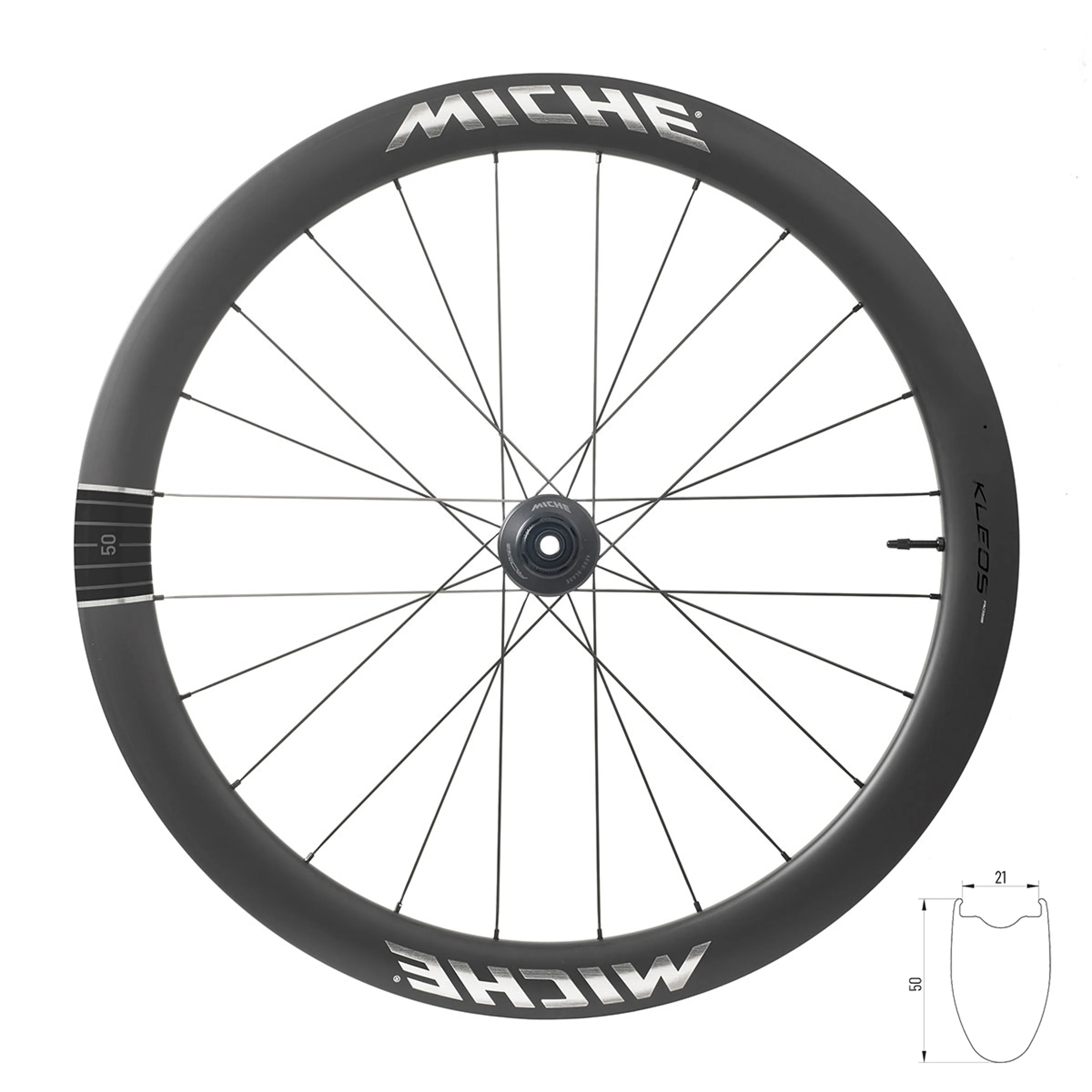 kola silniční MICHE KLEOS RD 50 DISC plášťová FDJ