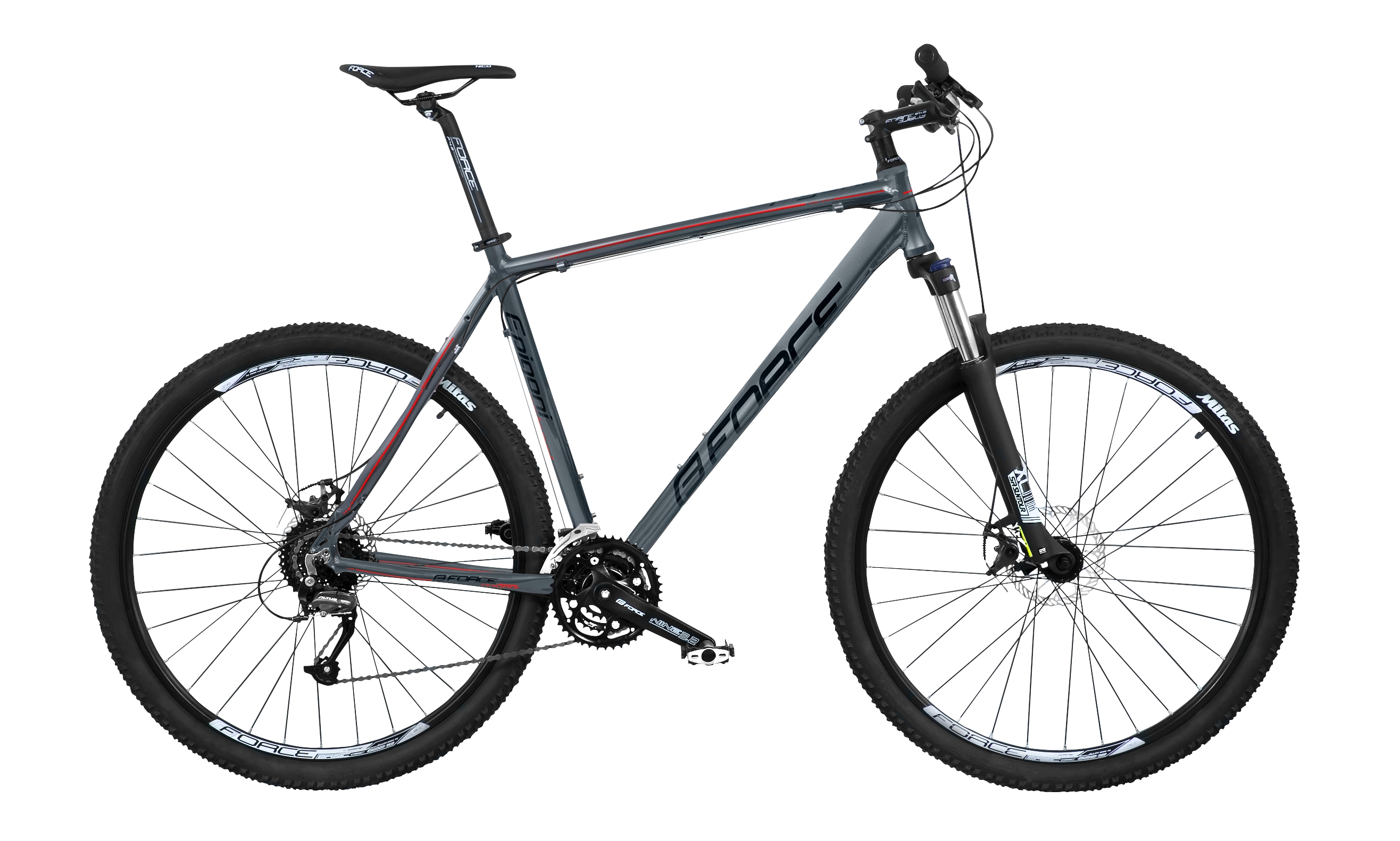kolo F.Epigoni 29" Altus 3x9 disc mech. 20" šedé