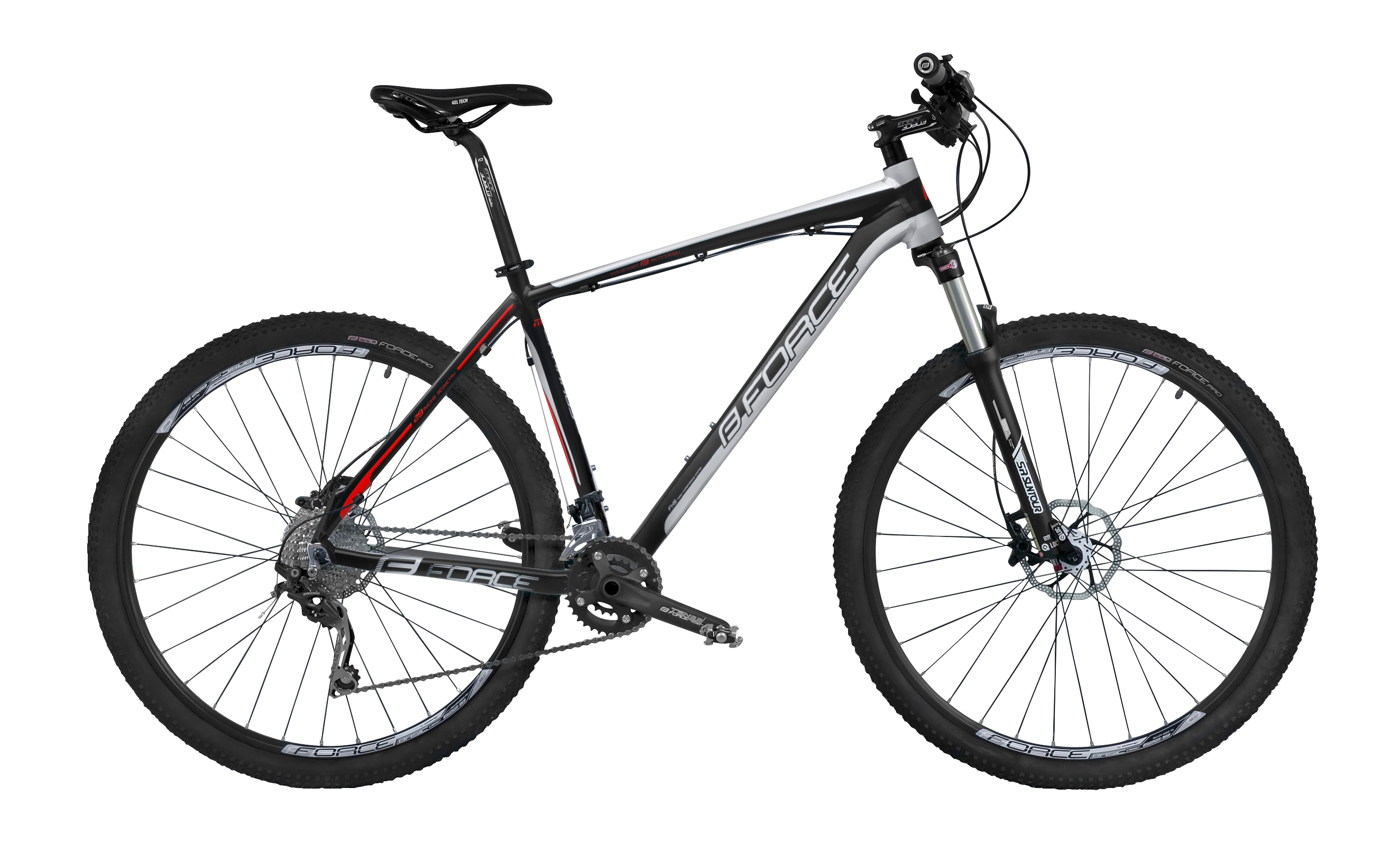 kolo F.Grannus 29"Deore 2x10 disc hydra. 18" černé