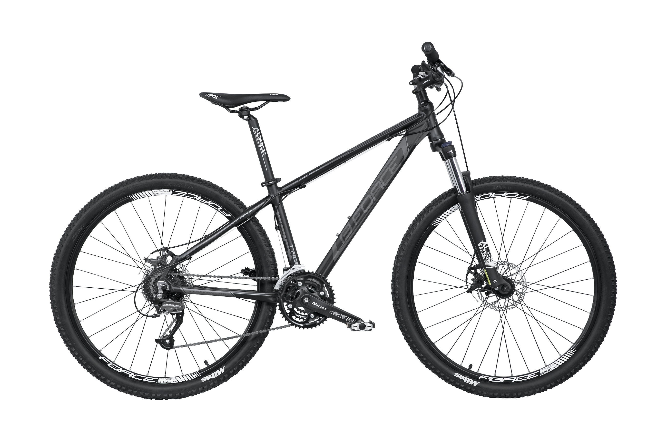 kolo F.Tron 27,5" Altus 3x9 disc mech. 20" černé