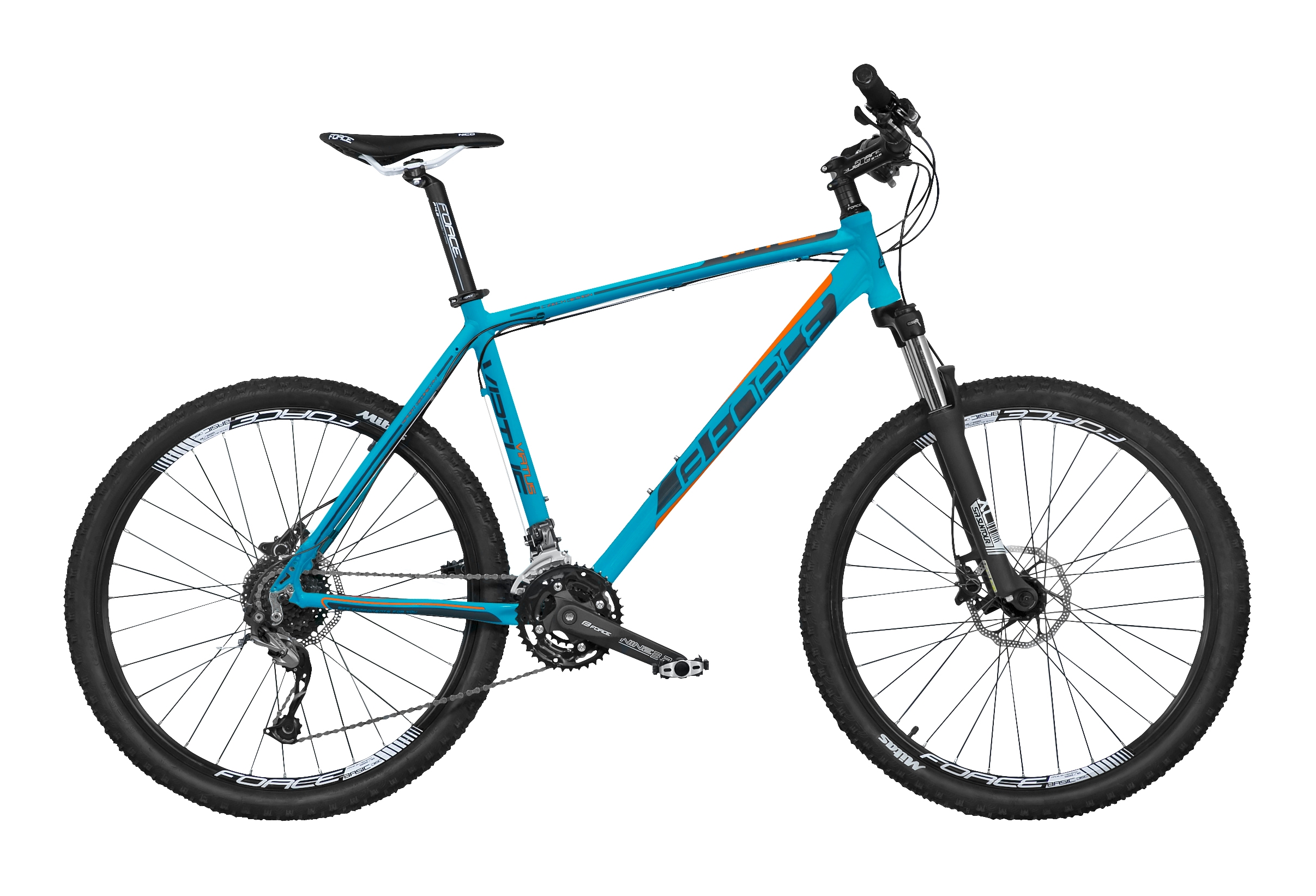 kolo F.Virtus 26" Alivio 3x9 disc hydra. 20" modré
