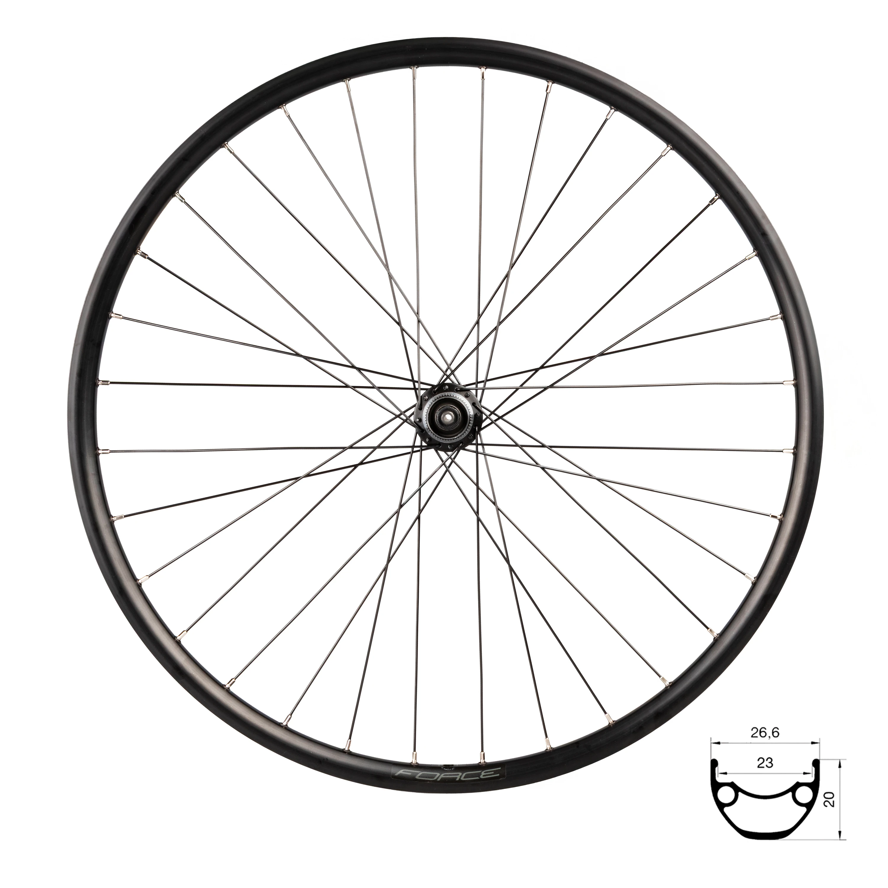 kolo přední FORCE XC DISC 584x23 TX505-CL 32d