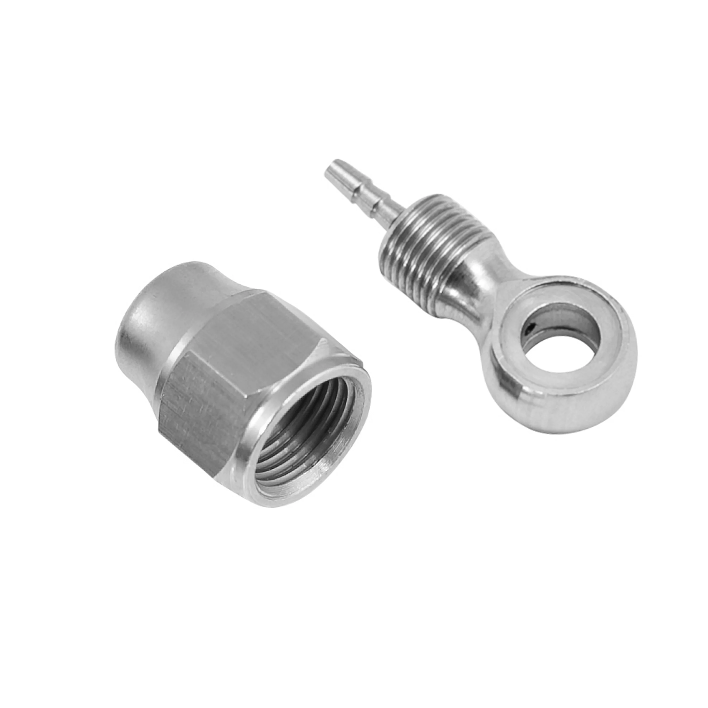 koncovka banjo 2,1mm s převlečnou maticí