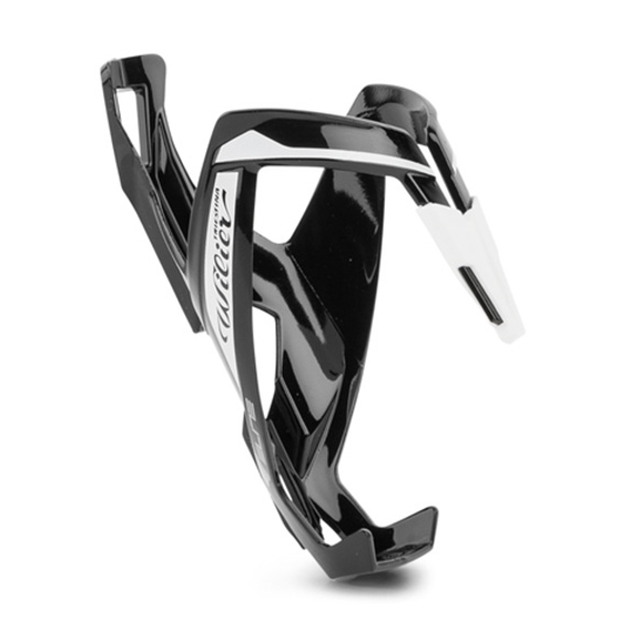 košík láhve ELITE CUSTOM RACE PLUS, černo-bílý