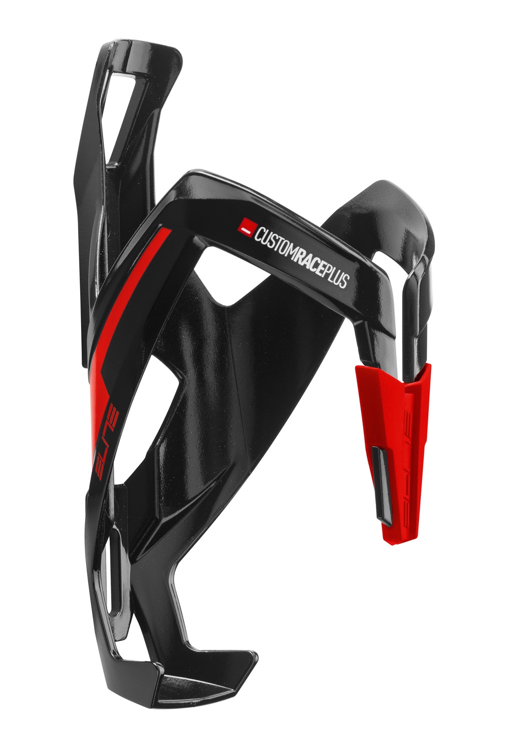 košík láhve ELITE CUSTOM RACE PLUS, černo-červený