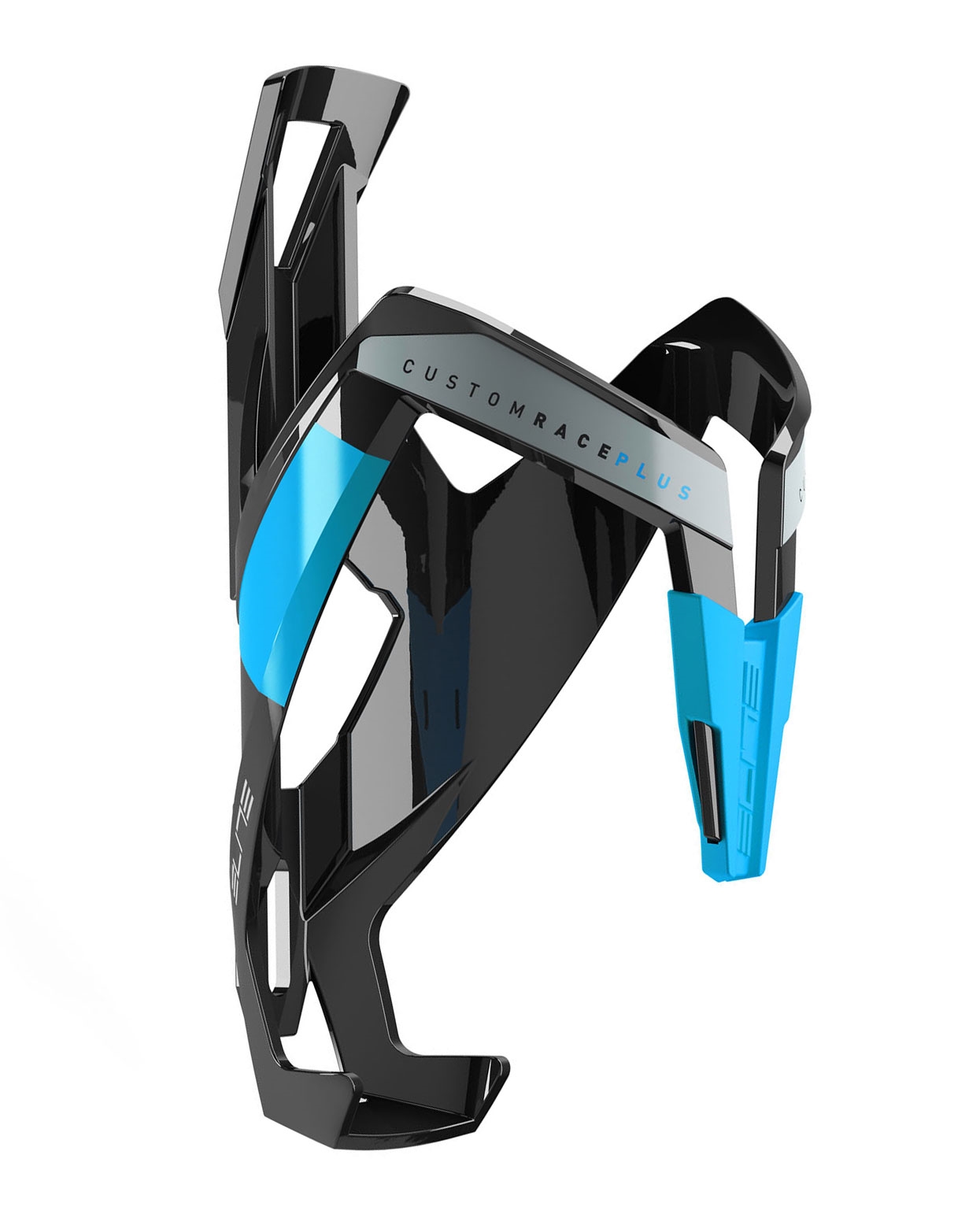 košík láhve ELITE CUSTOM RACE PLUS, černo-modrý