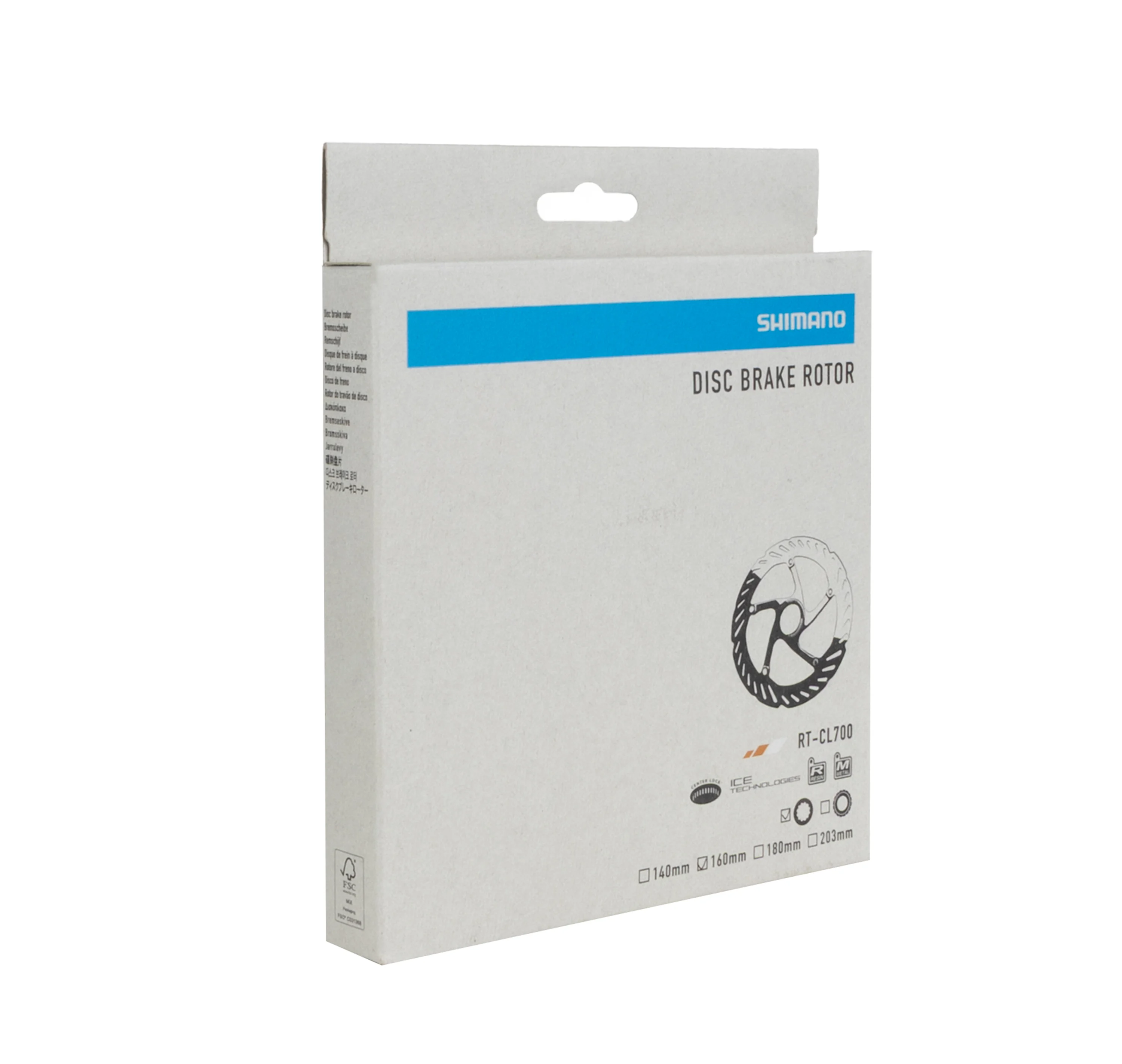 kotouč brzdový SH RTCL700 CENTER LOCK 160mm