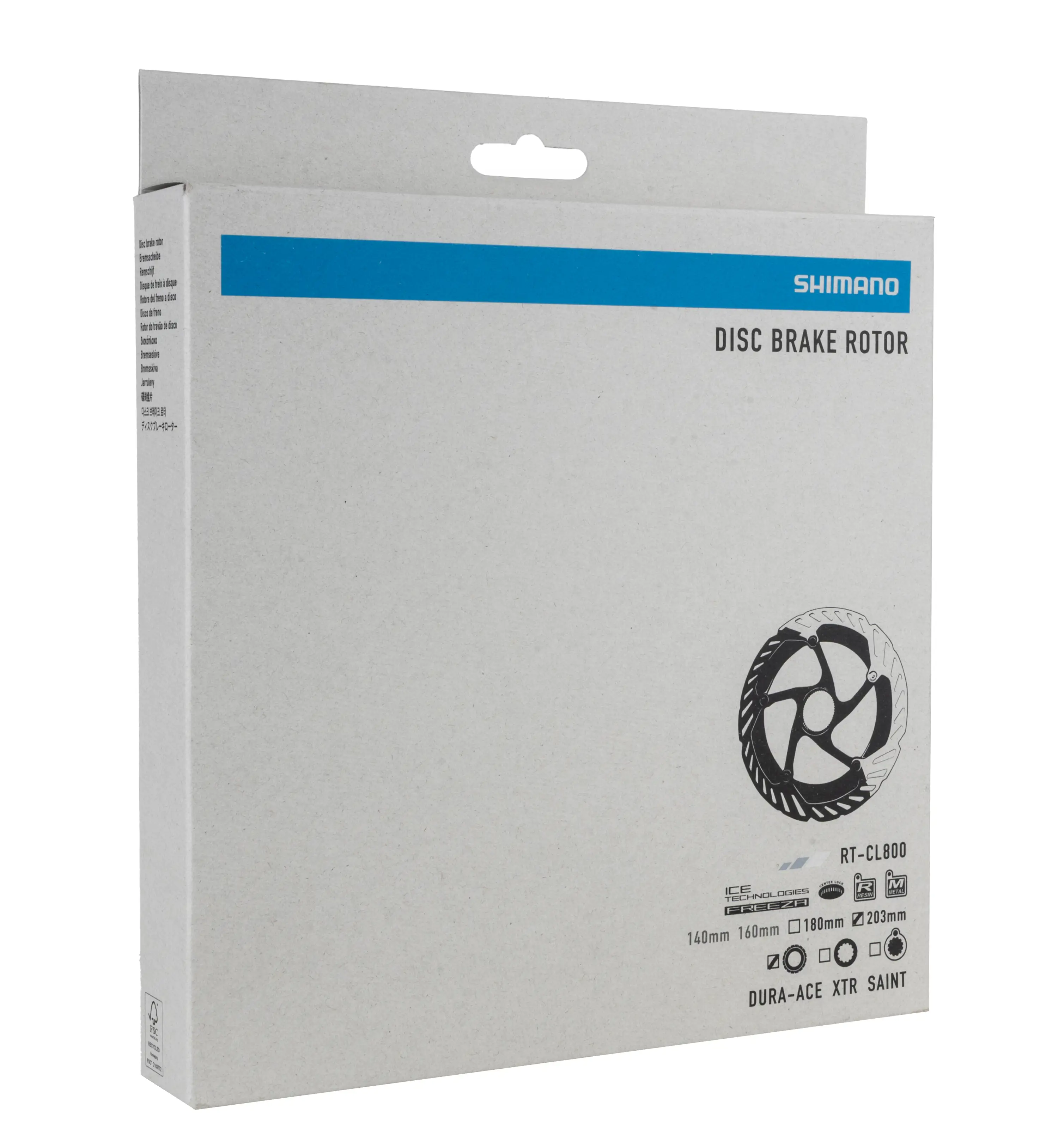 kotouč brzdový SH RTCL800 CENTER LOCK 203 mm