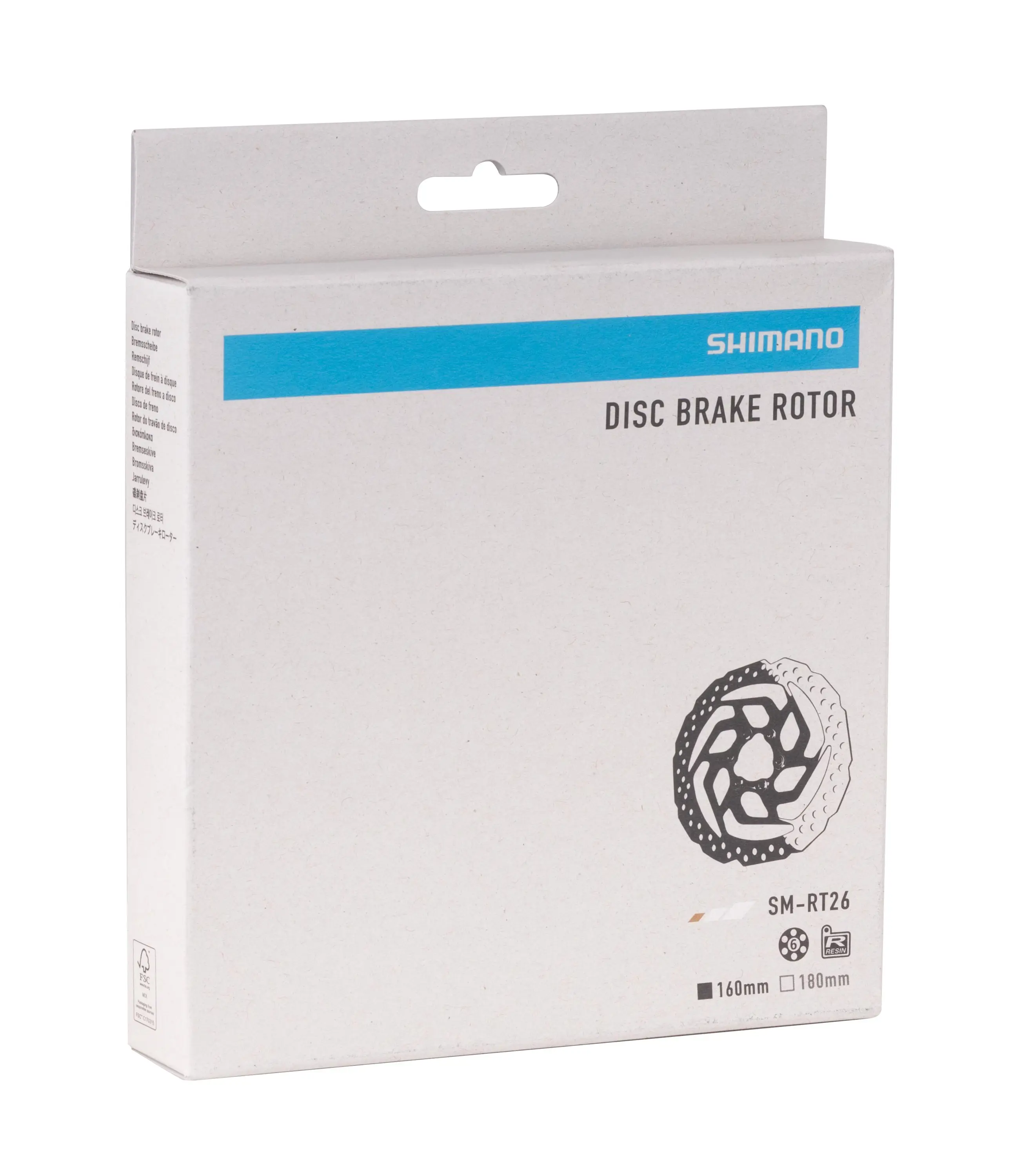 kotouč brzdový SH SMRT26, 6 děr 160mm