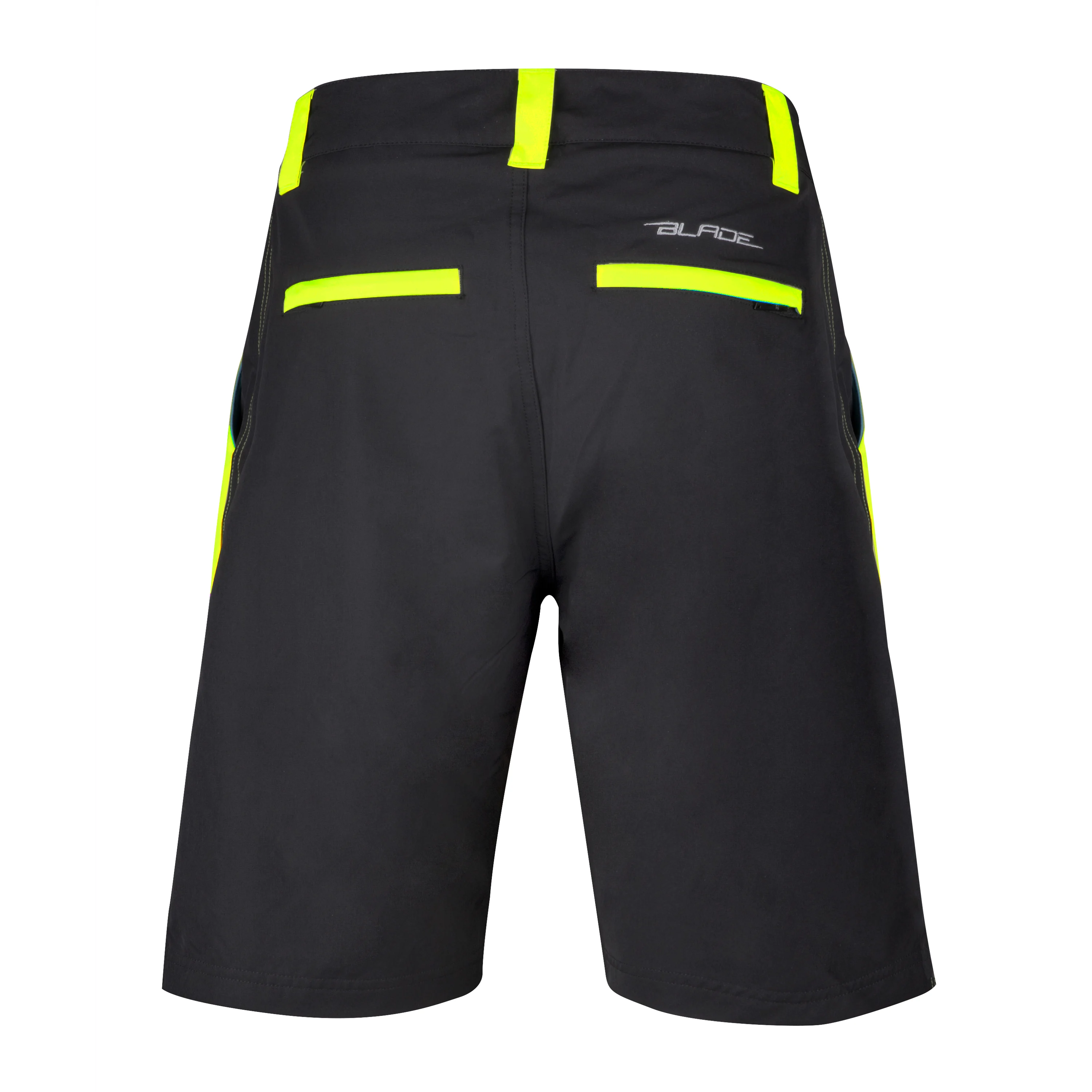 kraťasy F BLADE MTB odn. vložka, černo-fluo