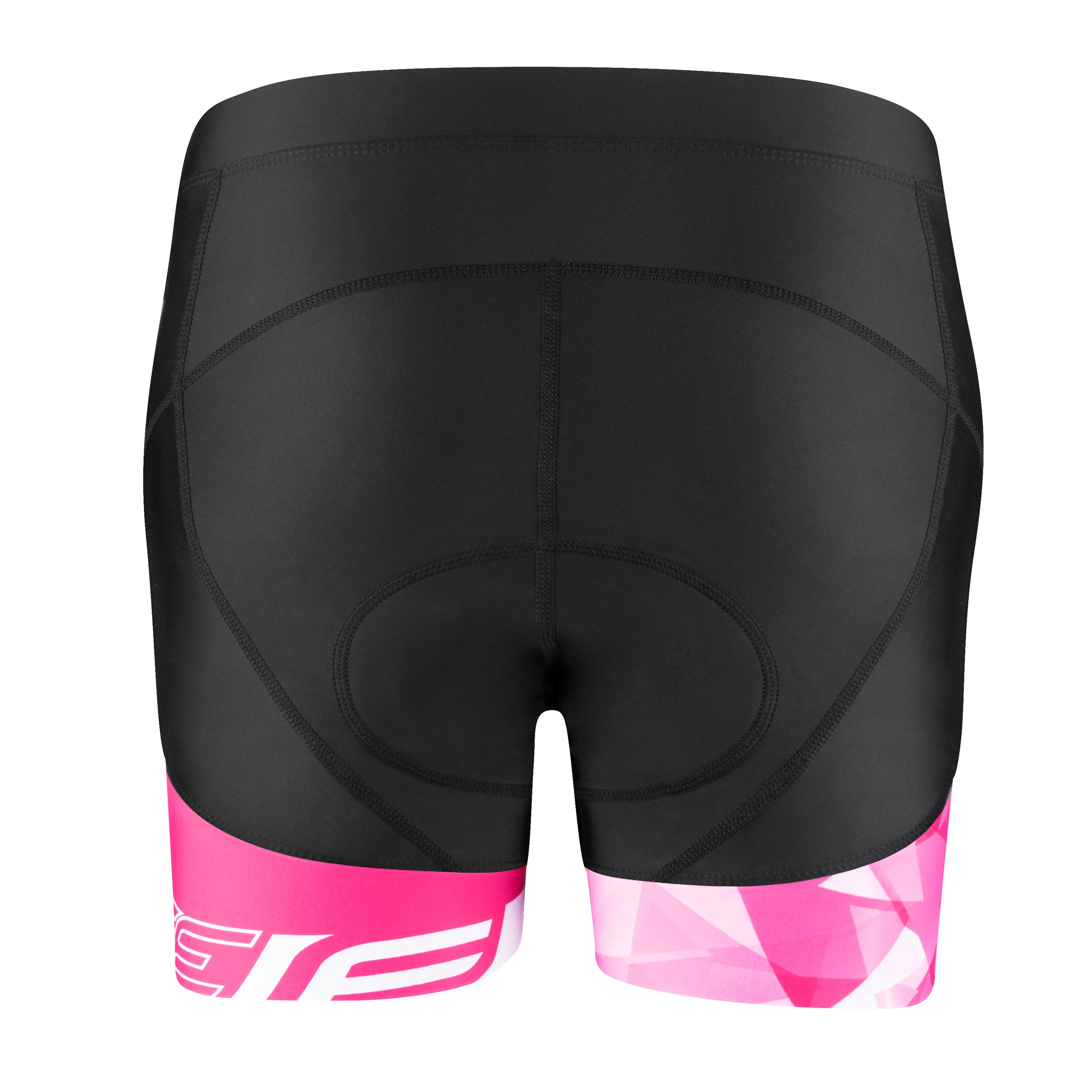 kraťasy F MINI LADY do pasu s vl, černo-růžové XXL