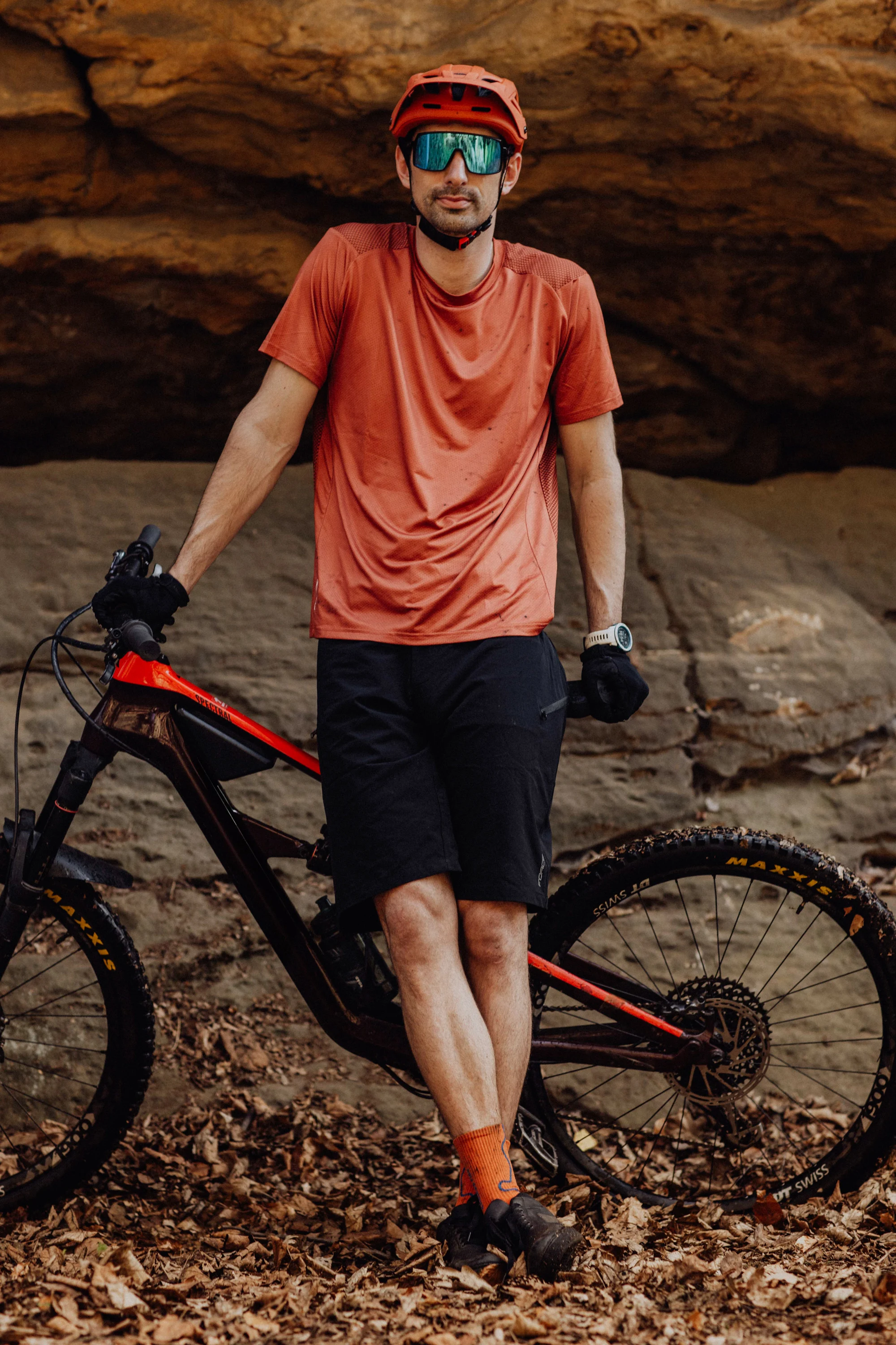 kraťasy FORCE MOUNT MTB bez vložky, černé 3XL