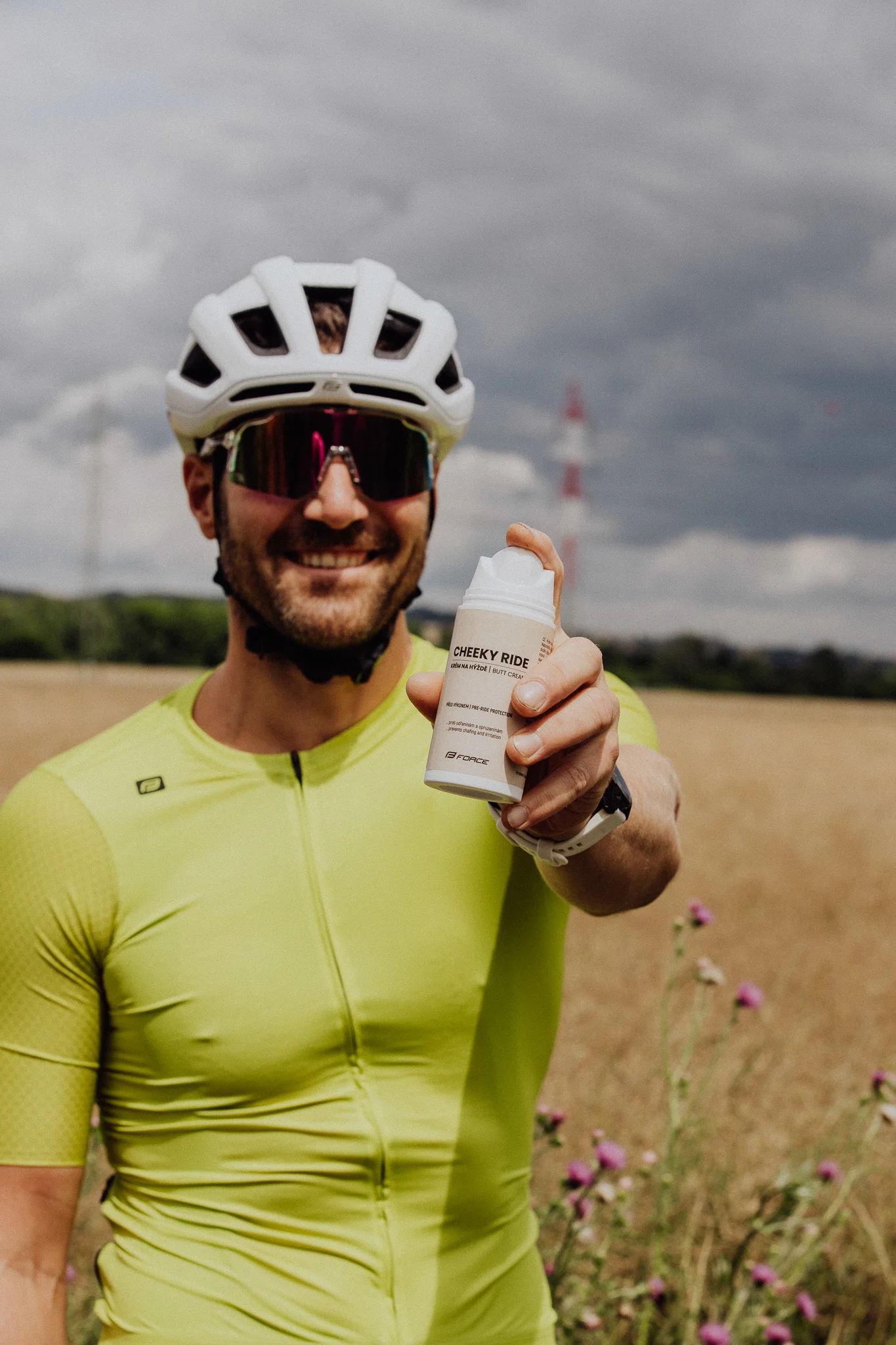 krém na hýždě FORCE CHEEKY RIDE, tuba 100 ml