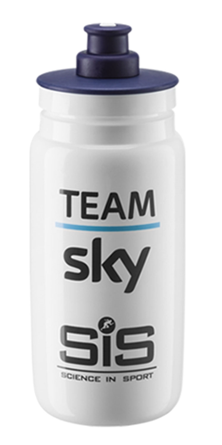 láhev ELITE FLY TEAM SKY 0,55 l, bílo-modrá