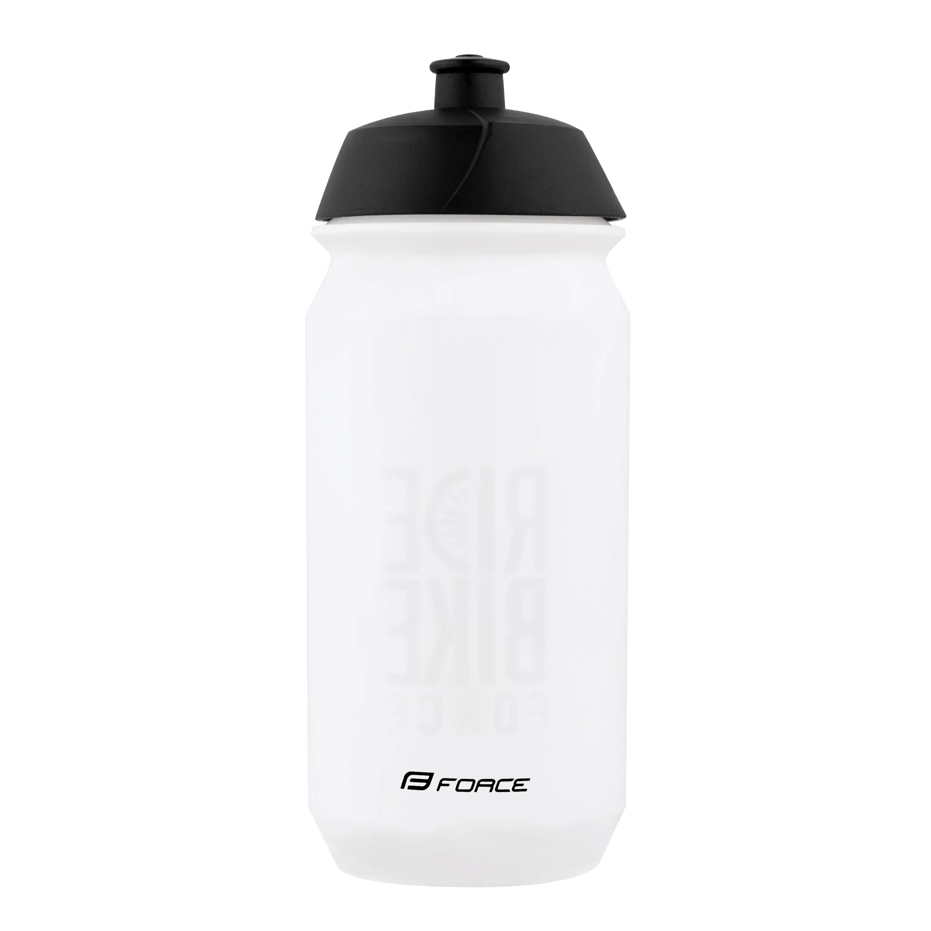 láhev F RIDE BIKE 0,5 l, transparentní-černá