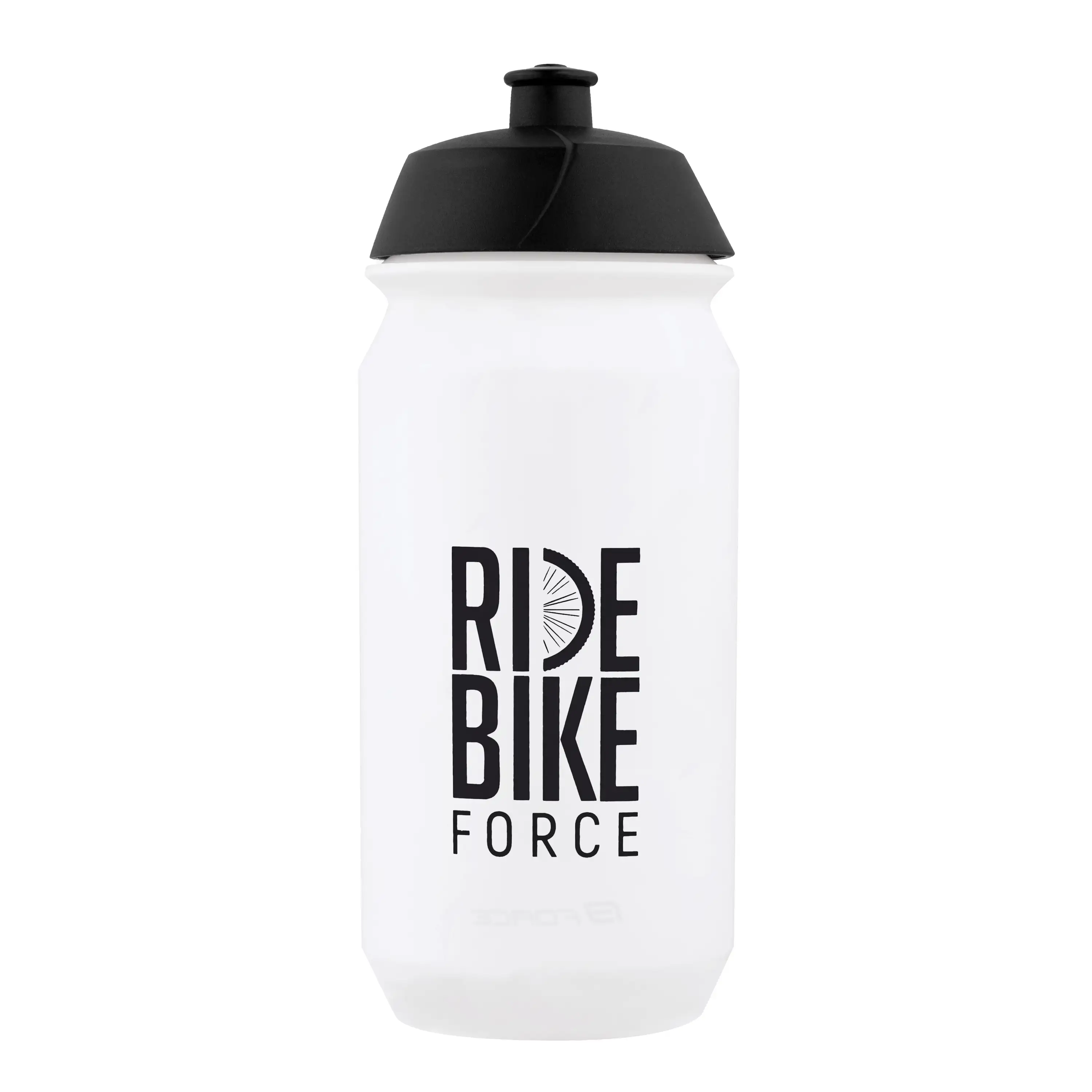 láhev F RIDE BIKE 0,5 l, transparentní-černá