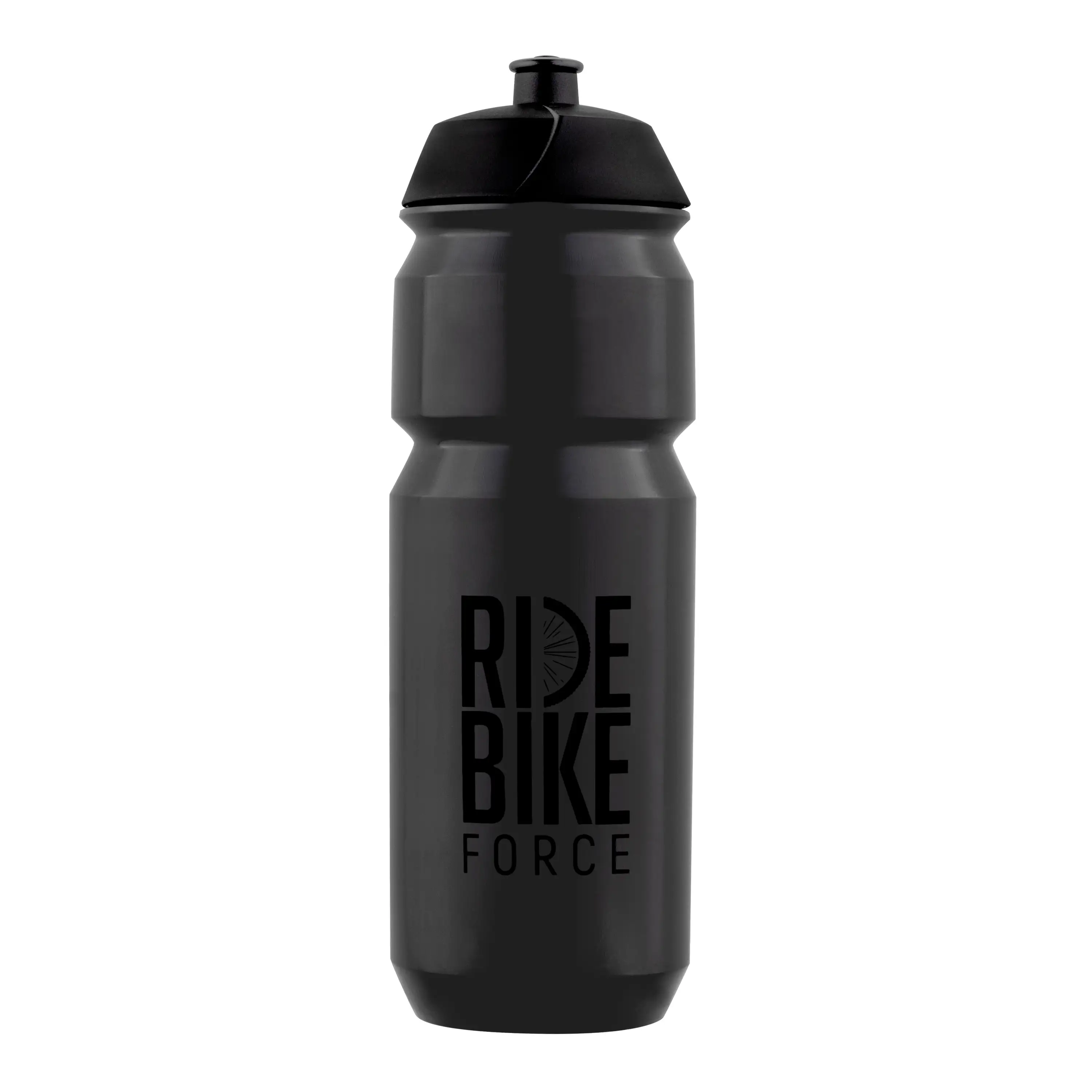 láhev F RIDE BIKE 0,75 l,transparentní černá-černá