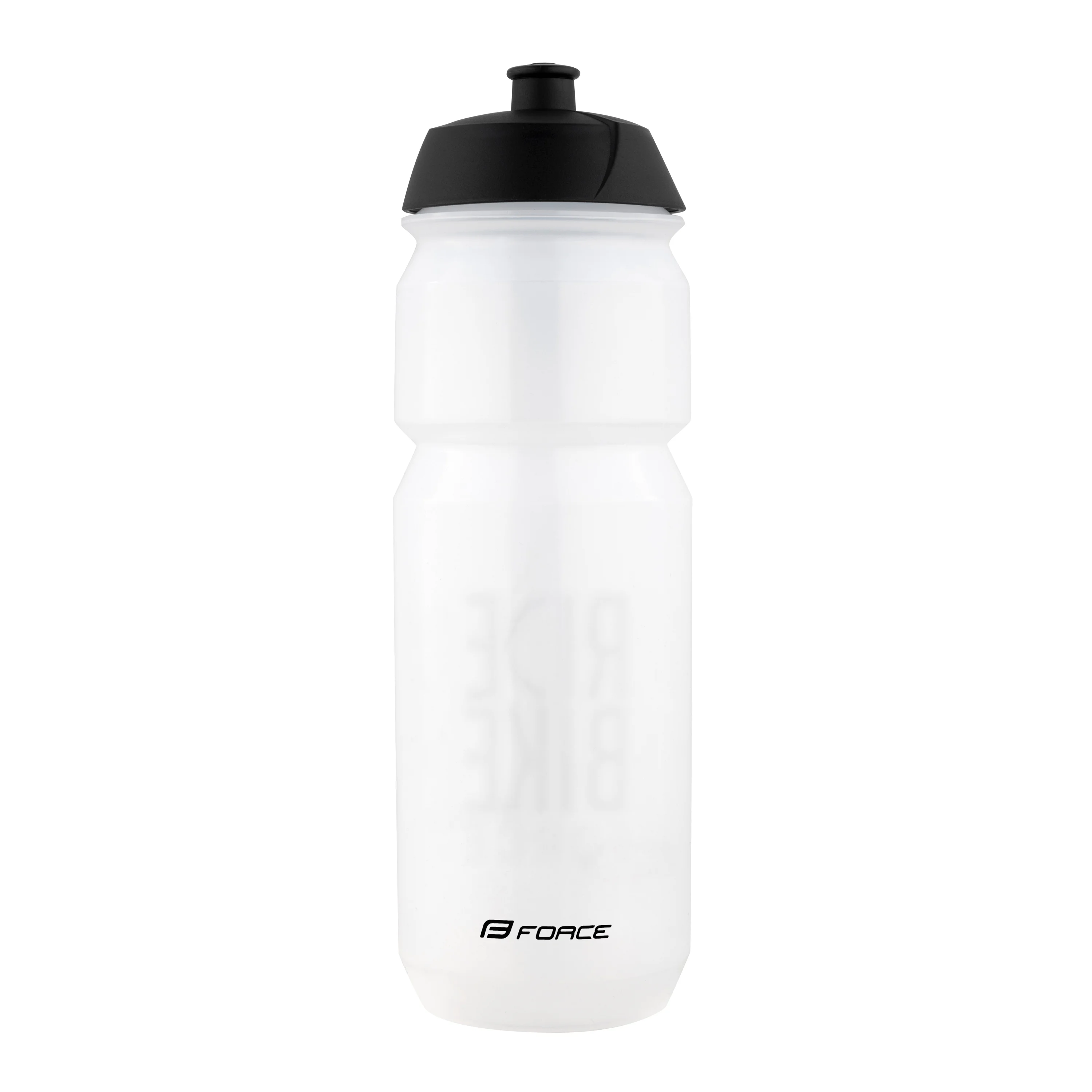 láhev F RIDE BIKE 0,75 l, transparentní-černá