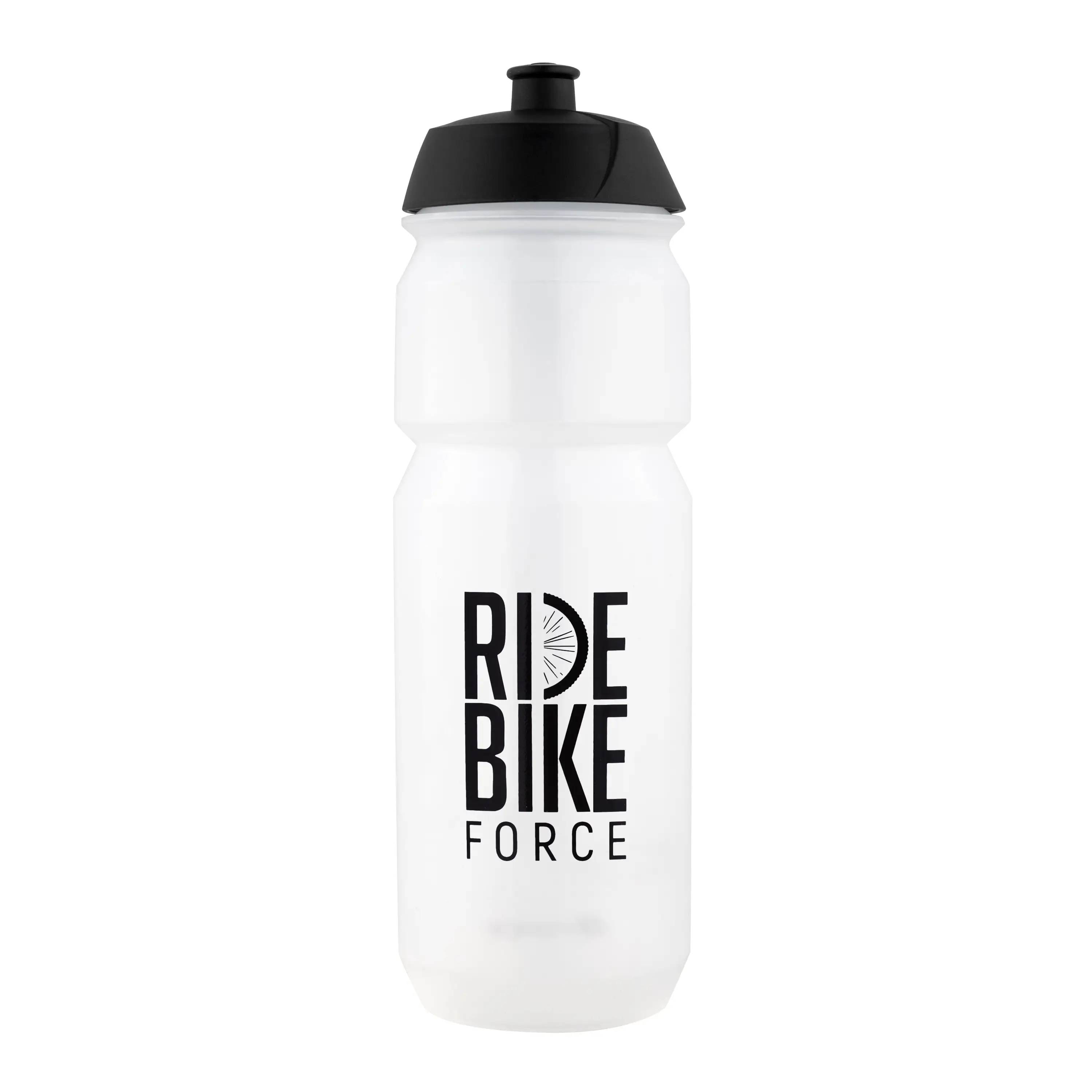 láhev F RIDE BIKE 0,75 l, transparentní-černá
