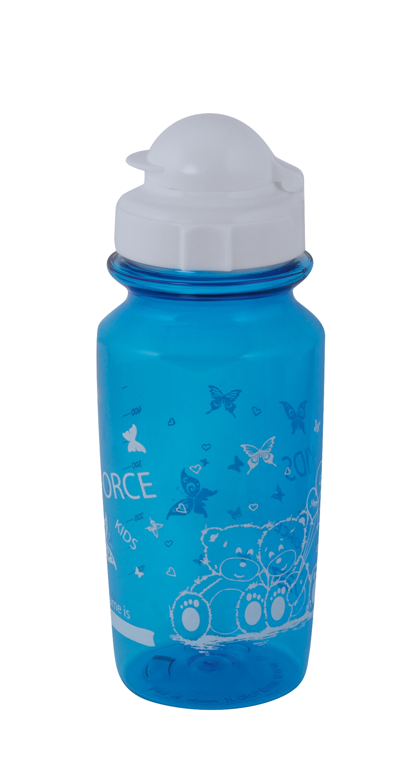 láhev FORCE BEAR 0,5 l tvrdá školní, modrá