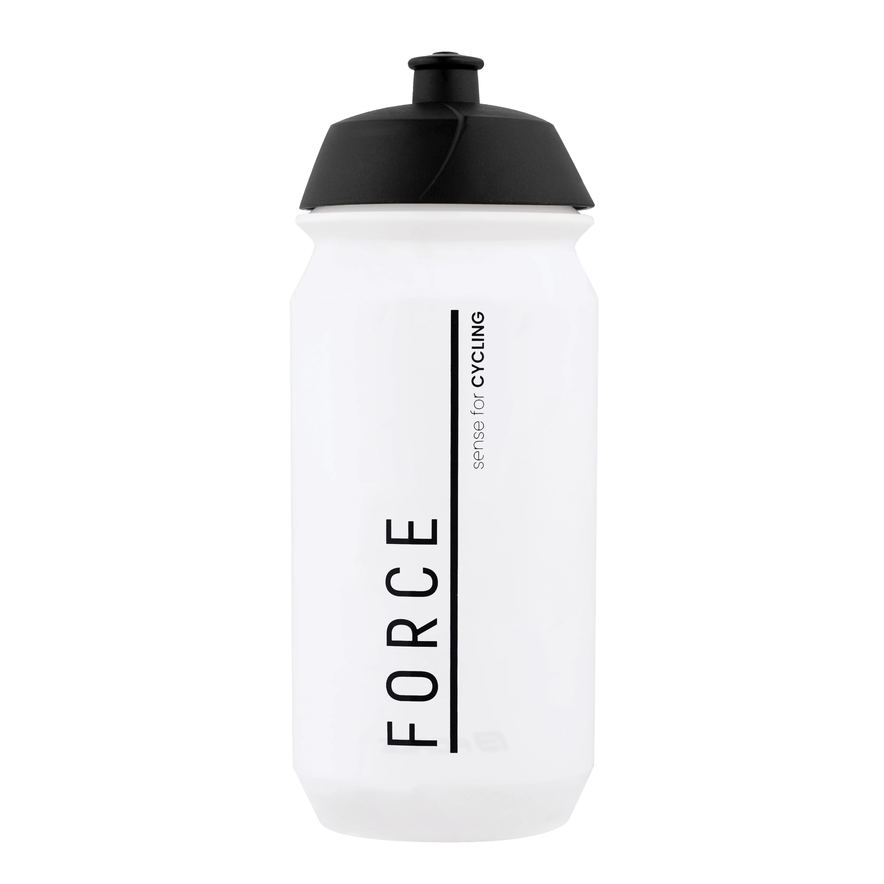 láhev FORCE DIVIDE 0,5 l, transparentní-černá