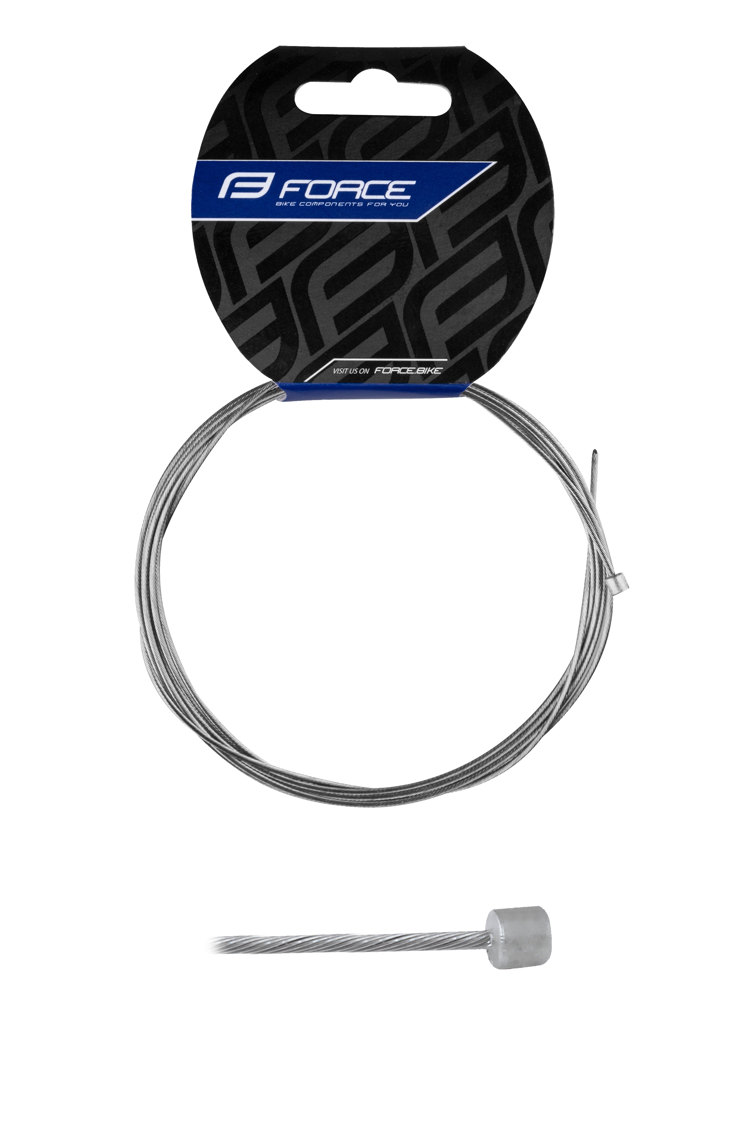 lanko řadící FORCE 2,1m/ 1,1mm NEREZ balené