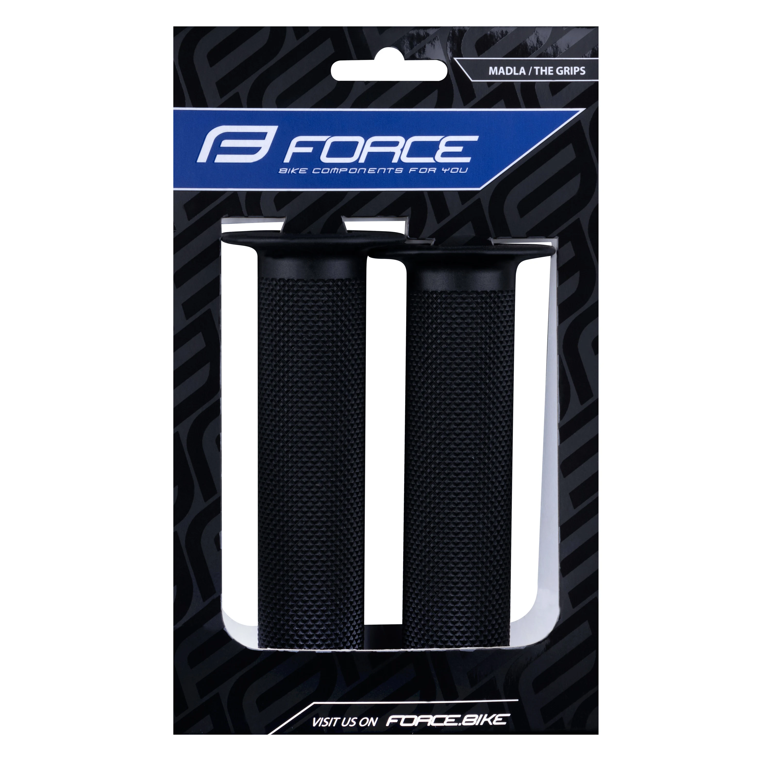 madla FORCE BMX130 gumová, černá, balená