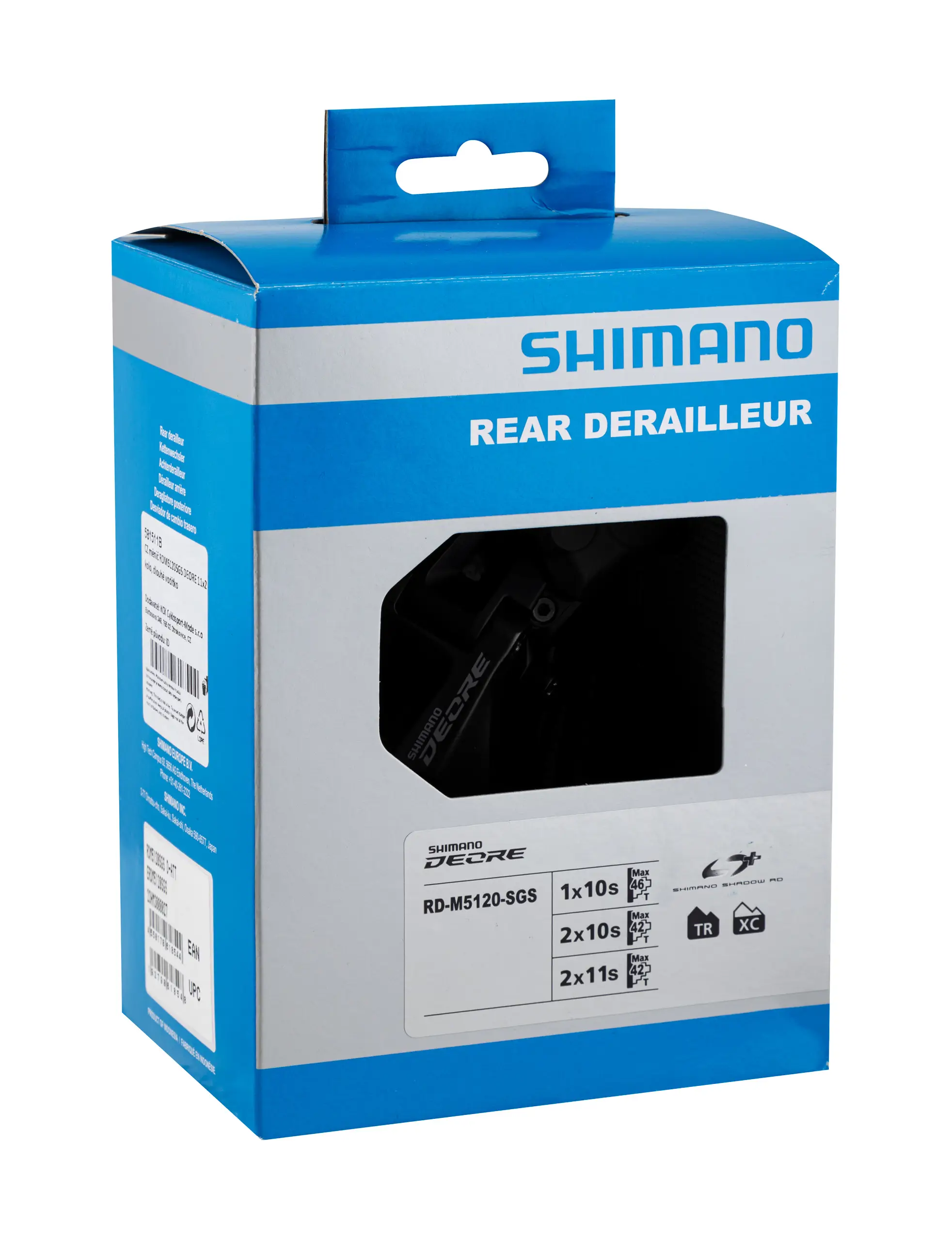 měnič RDM5120SGS DEORE 11/10 kolo, dlouhé vodítko