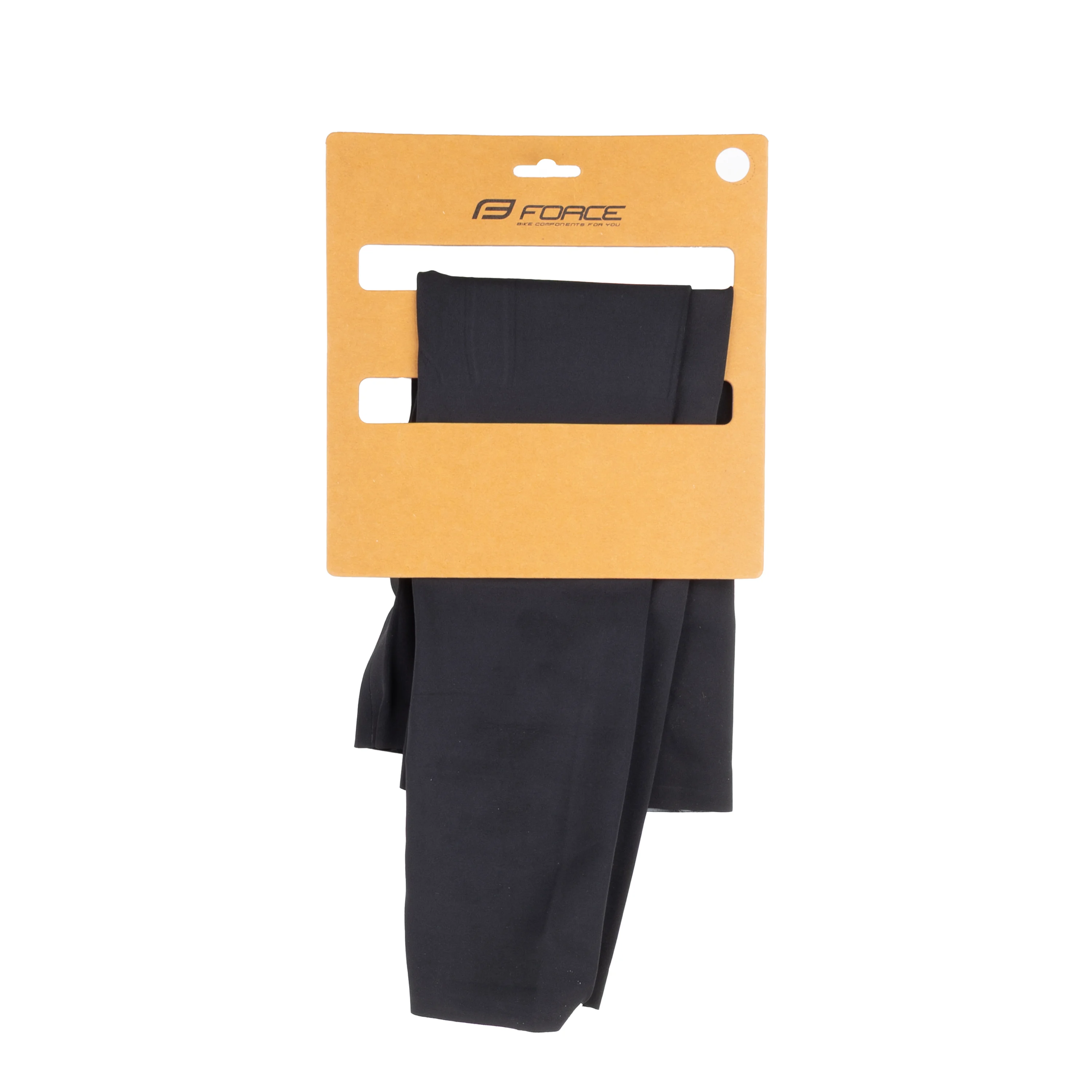 návleky na nohy FORCE RUSH, lepené, černé XL-XXL