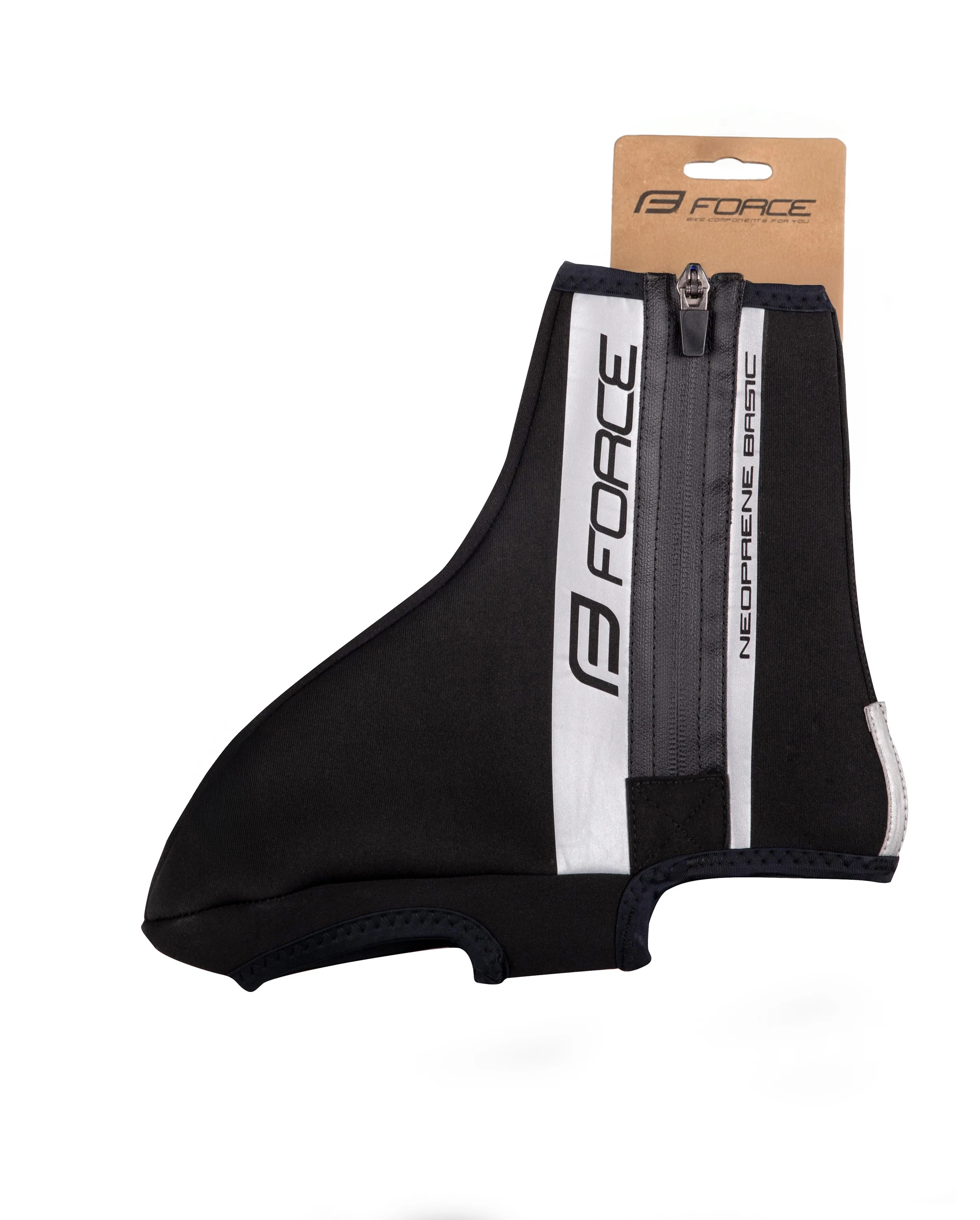 návleky treter FORCE NEOPRENE BASIC ROAD, černé M