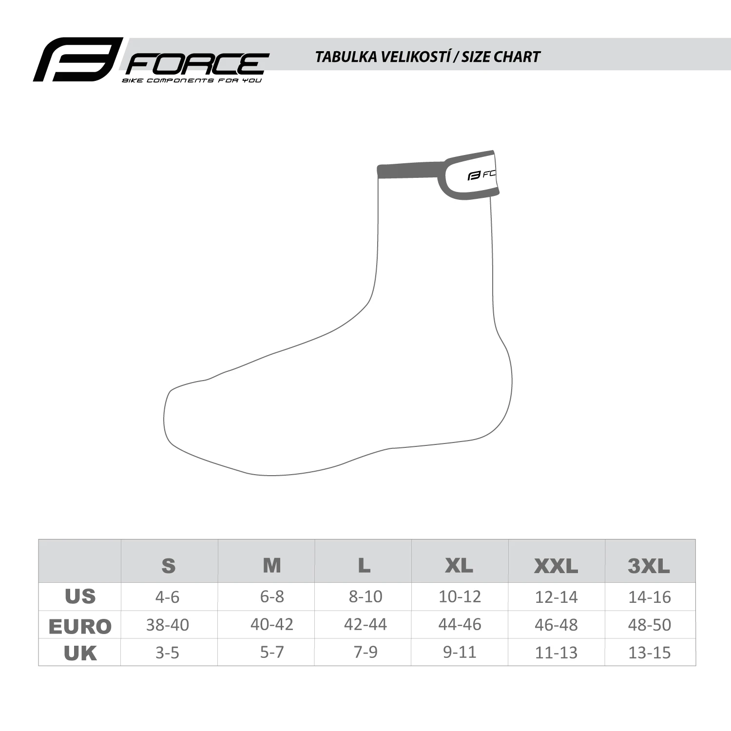 návleky treter FORCE NEOPRENE BASIC ROAD, černé M