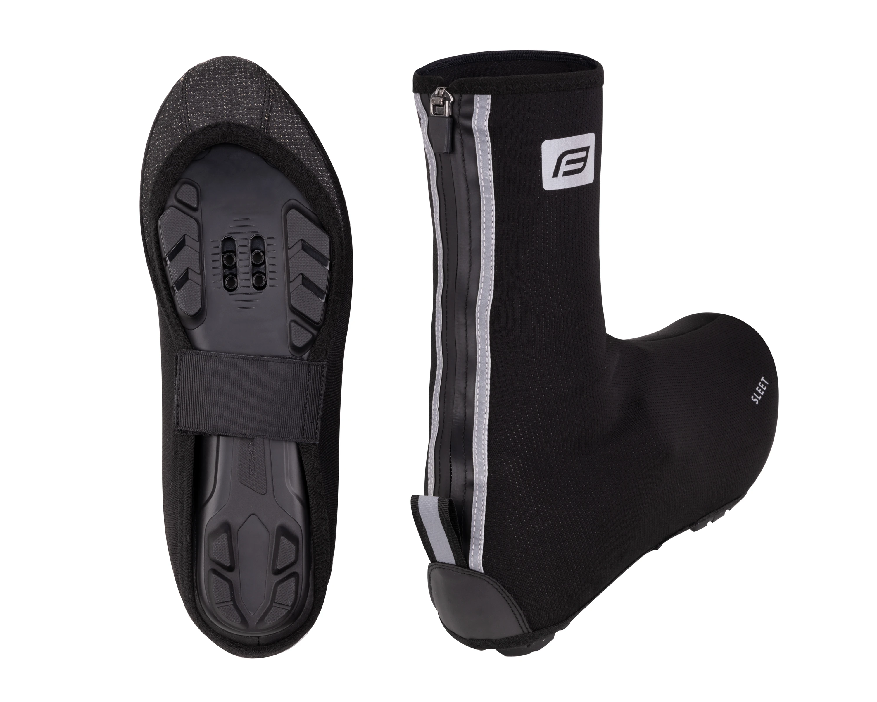 návleky treter FORCE SLEET MTB, černé S