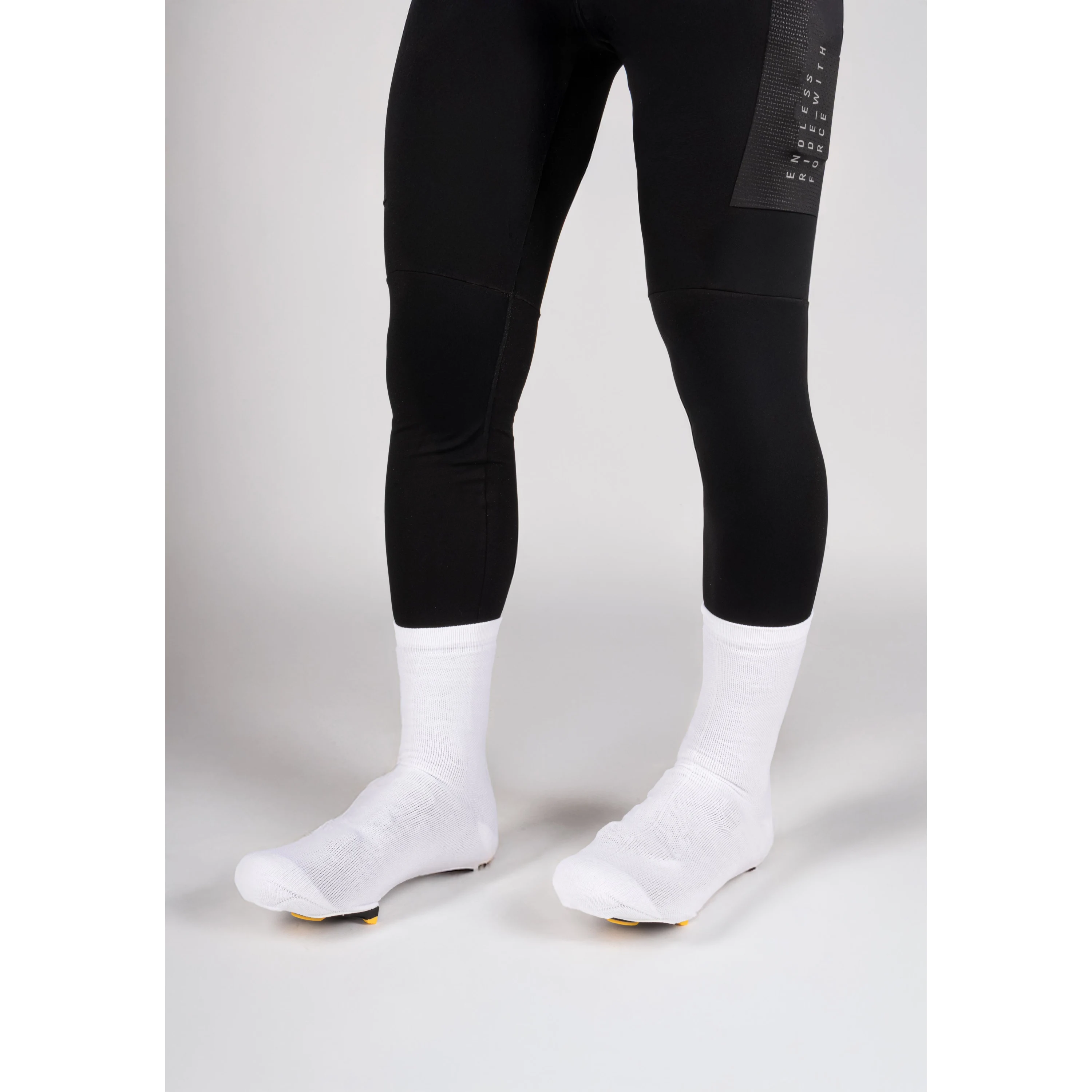 návleky treter FORCE SNUG pletené,bílé L-XL