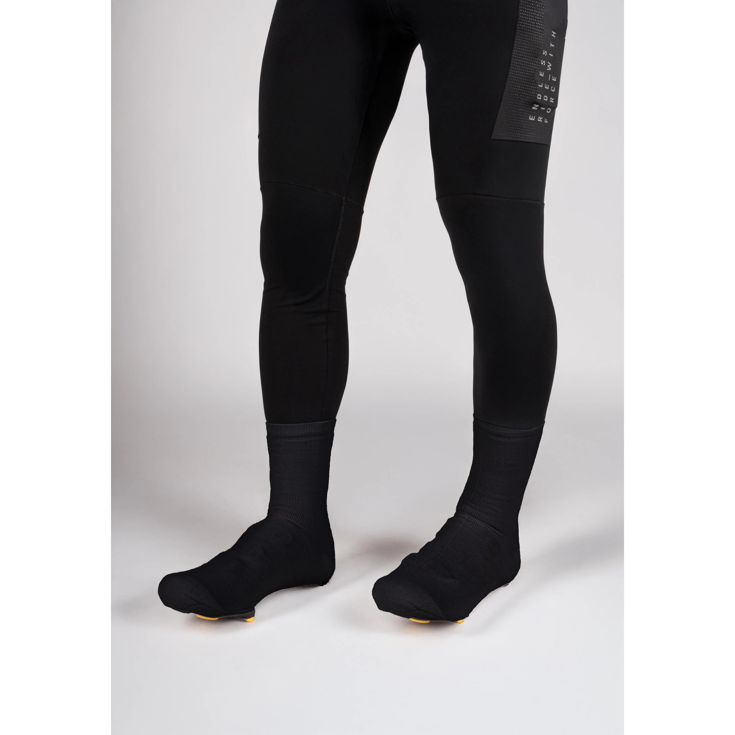 návleky treter FORCE SNUG pletené,černé L-XL