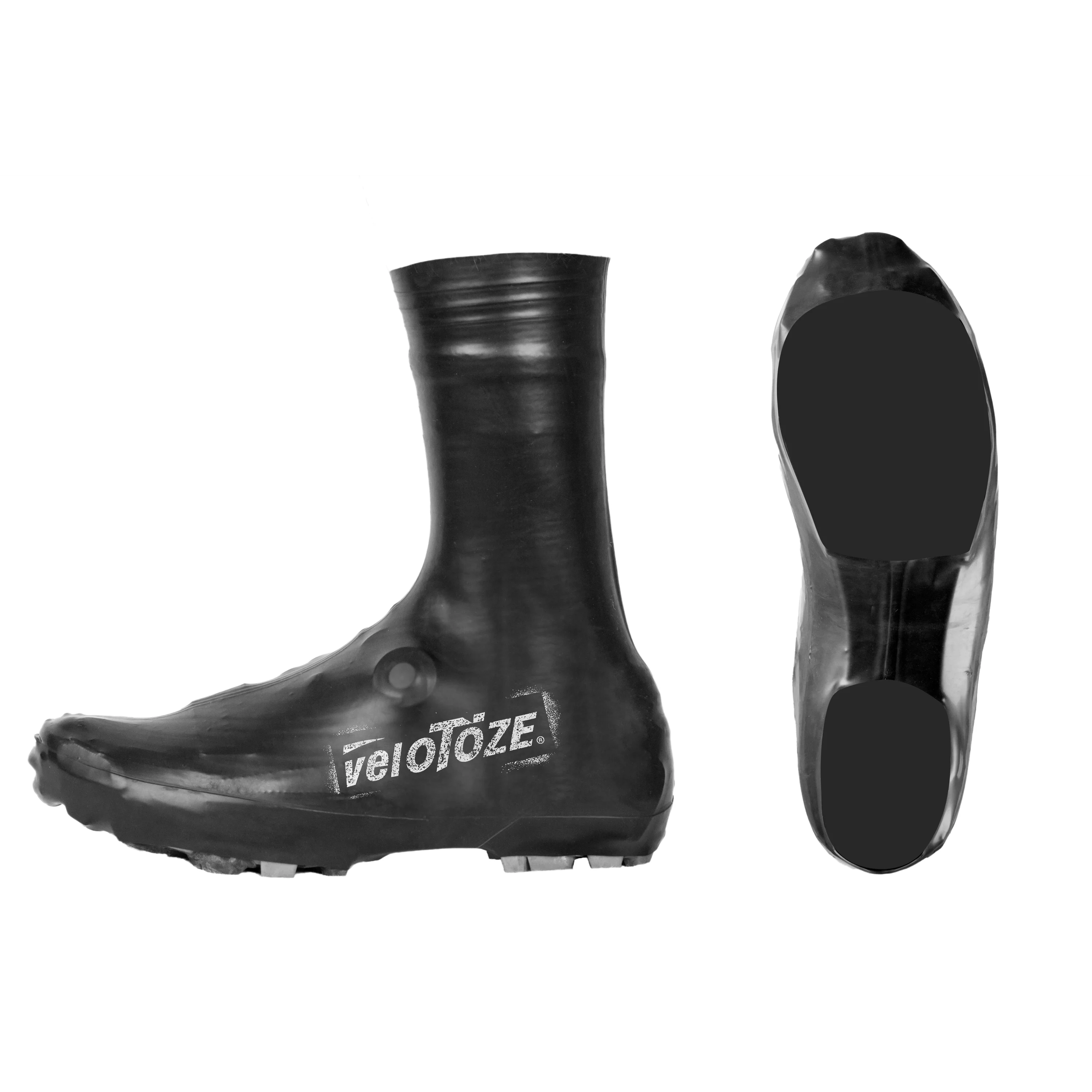 návleky treter VELOTOZE MTB latex vysoké, černé