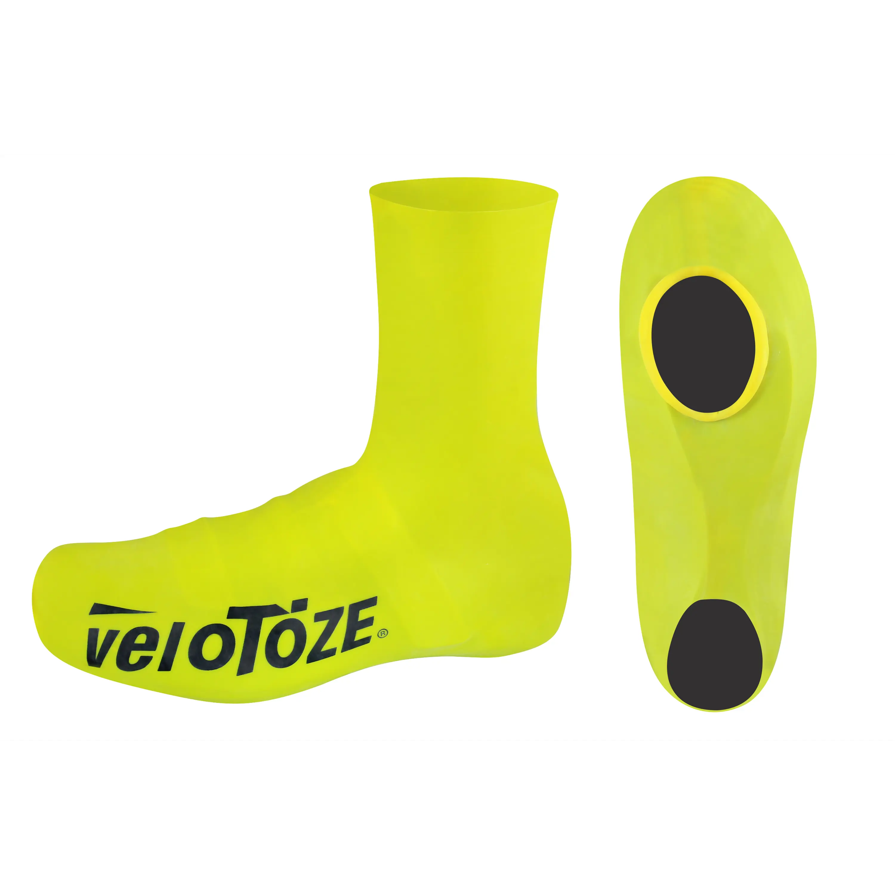 návleky treter VELOTOZE ROAD latex vysoké, žluté
